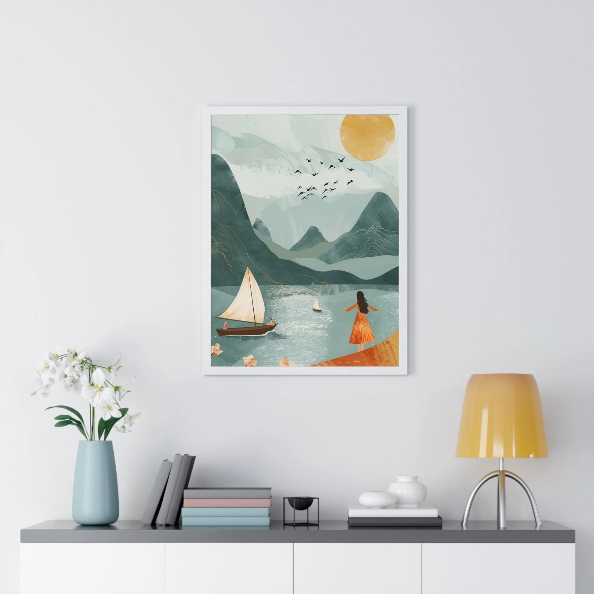Buy The Best By Artsulli x Color Printify - Vertical Framed Poster - 2025