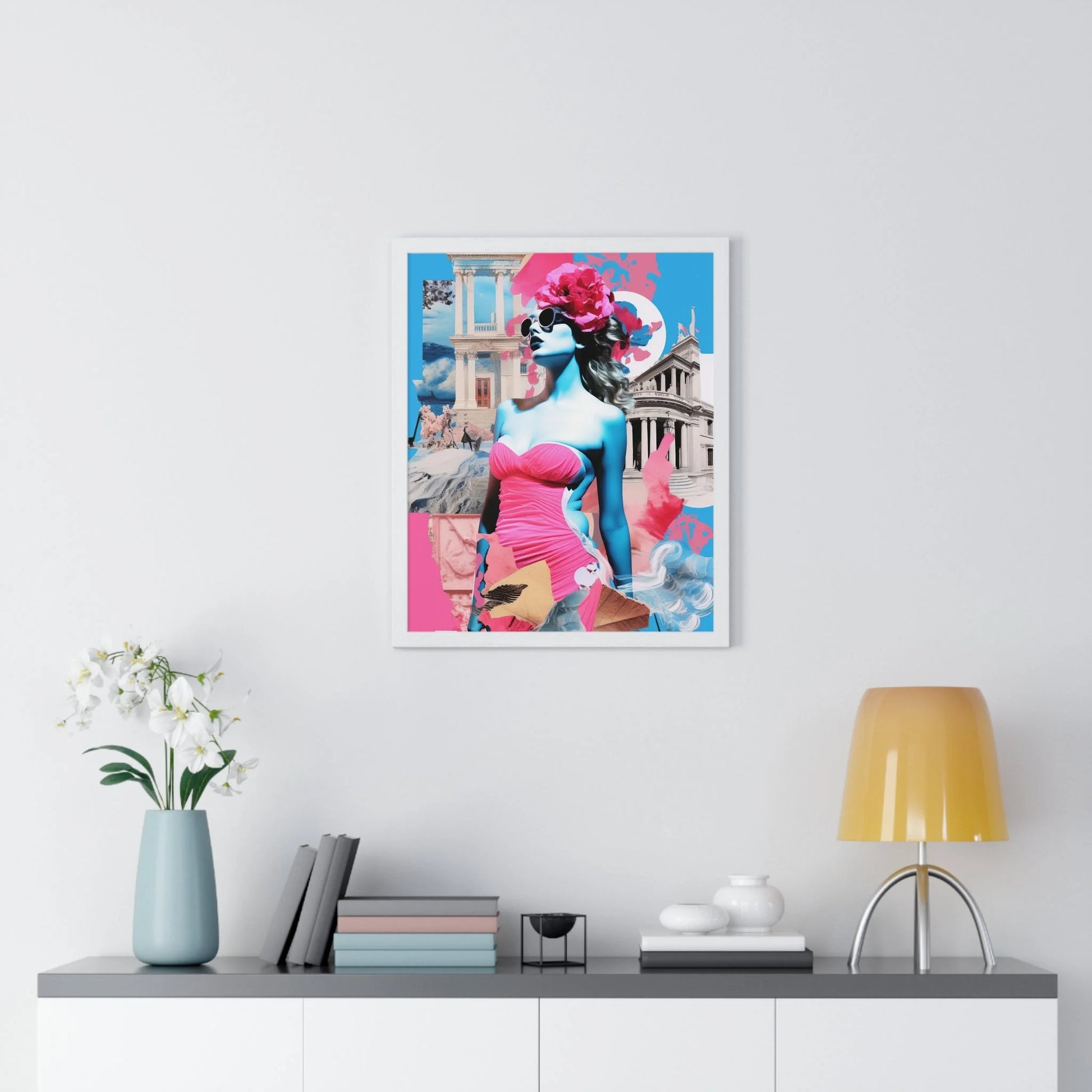 Buy The Best By Artsulli x Color Printify - Vertical Framed Poster - 2025