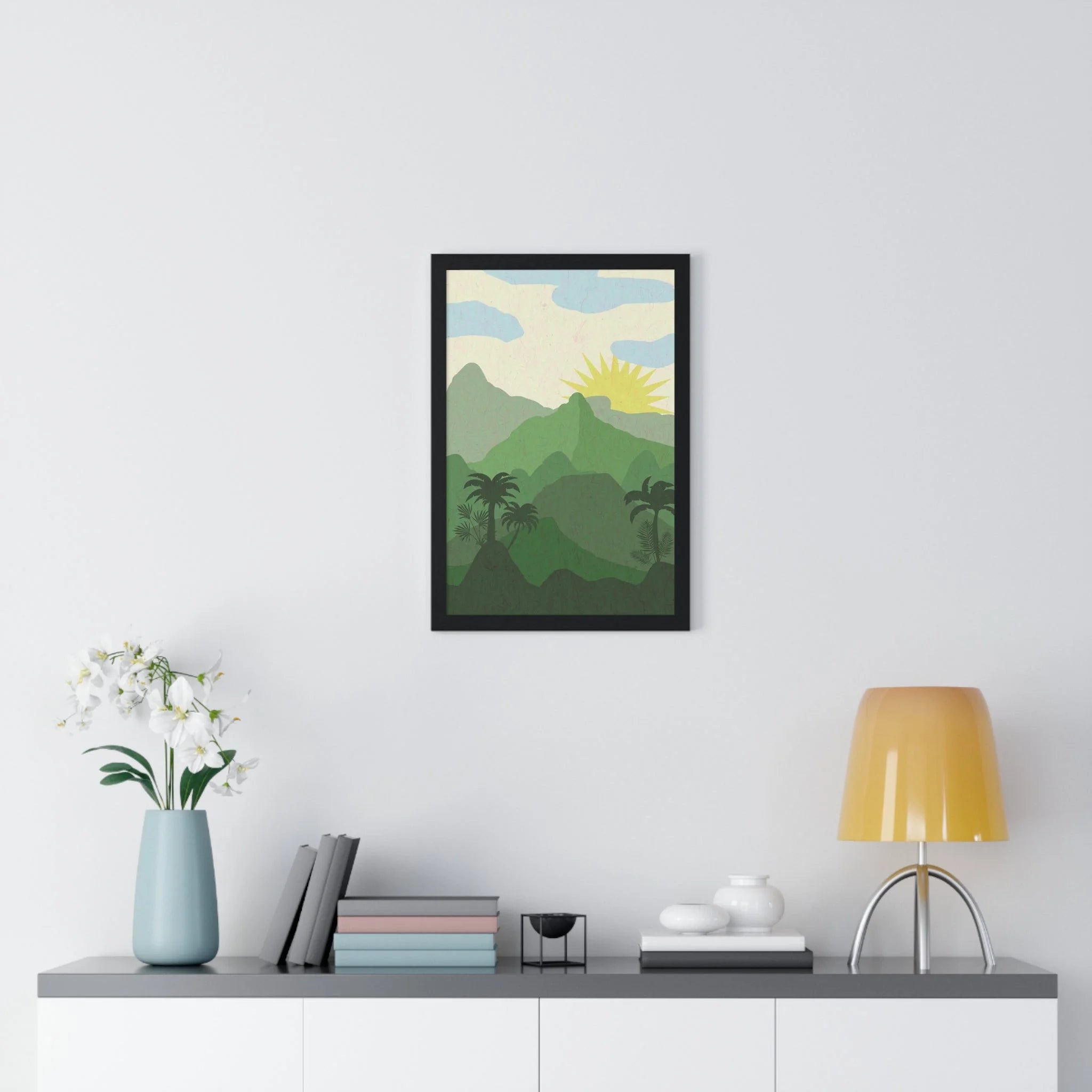 Buy The Best By Artsulli x Color Printify - Vertical Framed Poster - 2025