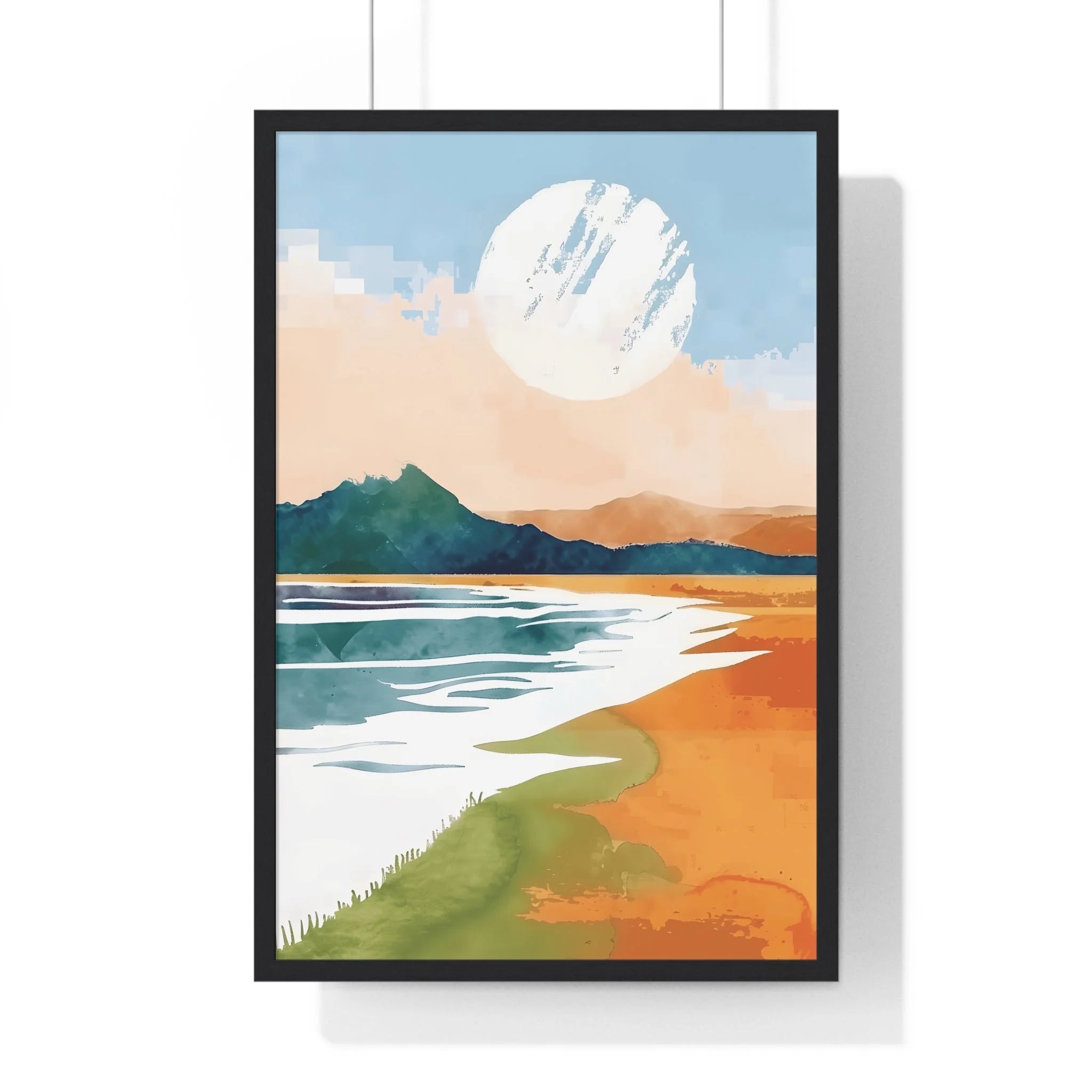 Buy The Best By Artsulli x Color Printify - Vertical Framed Poster - 2025