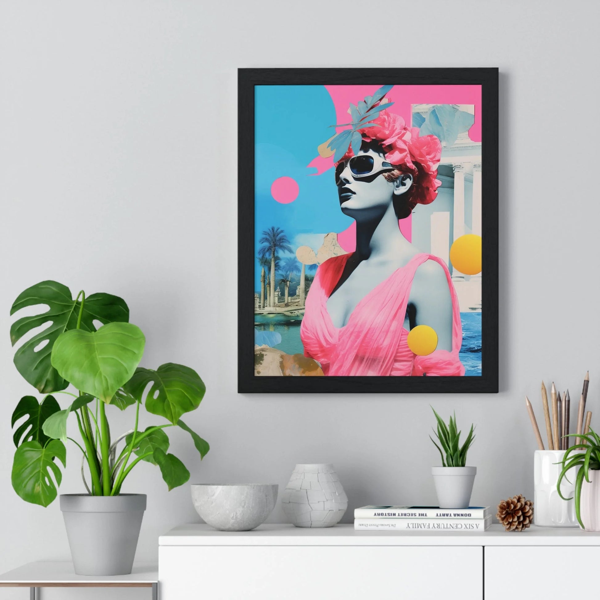 Buy The Best By Artsulli x Color Printify - Vertical Framed Poster - 2025