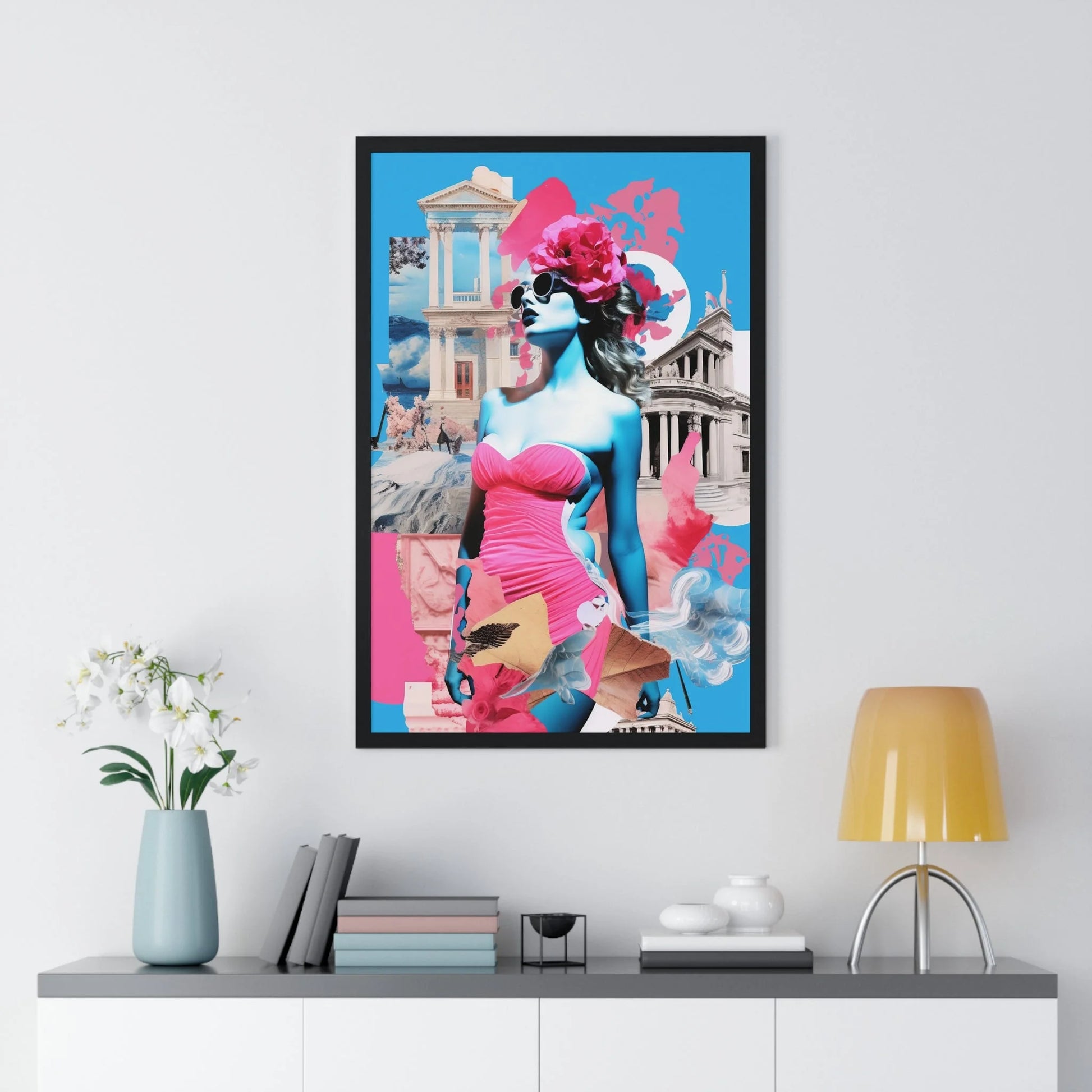 Buy The Best By Artsulli x Color Printify - Vertical Framed Poster - 2025