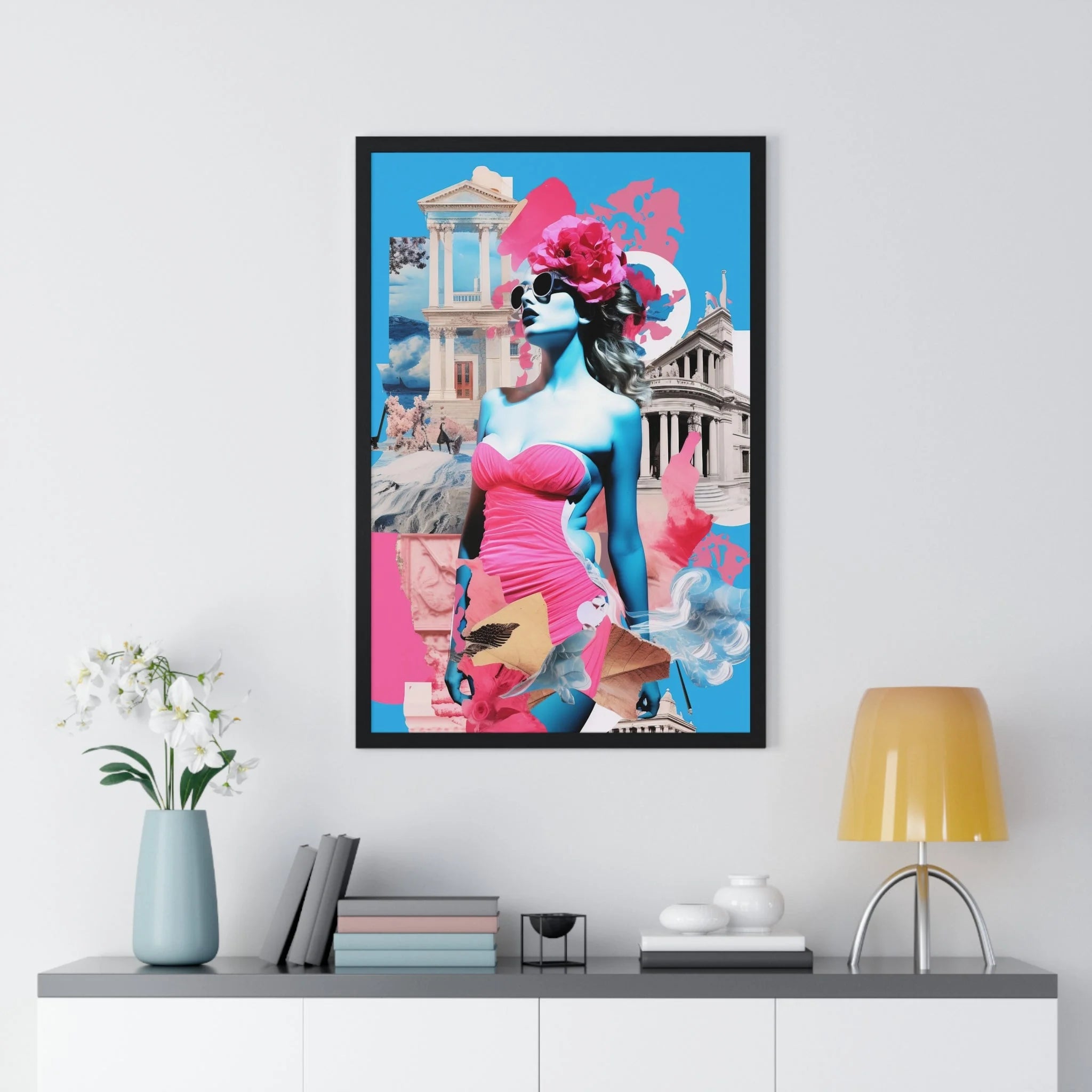 Buy The Best By Artsulli x Color Printify - Vertical Framed Poster - 2025