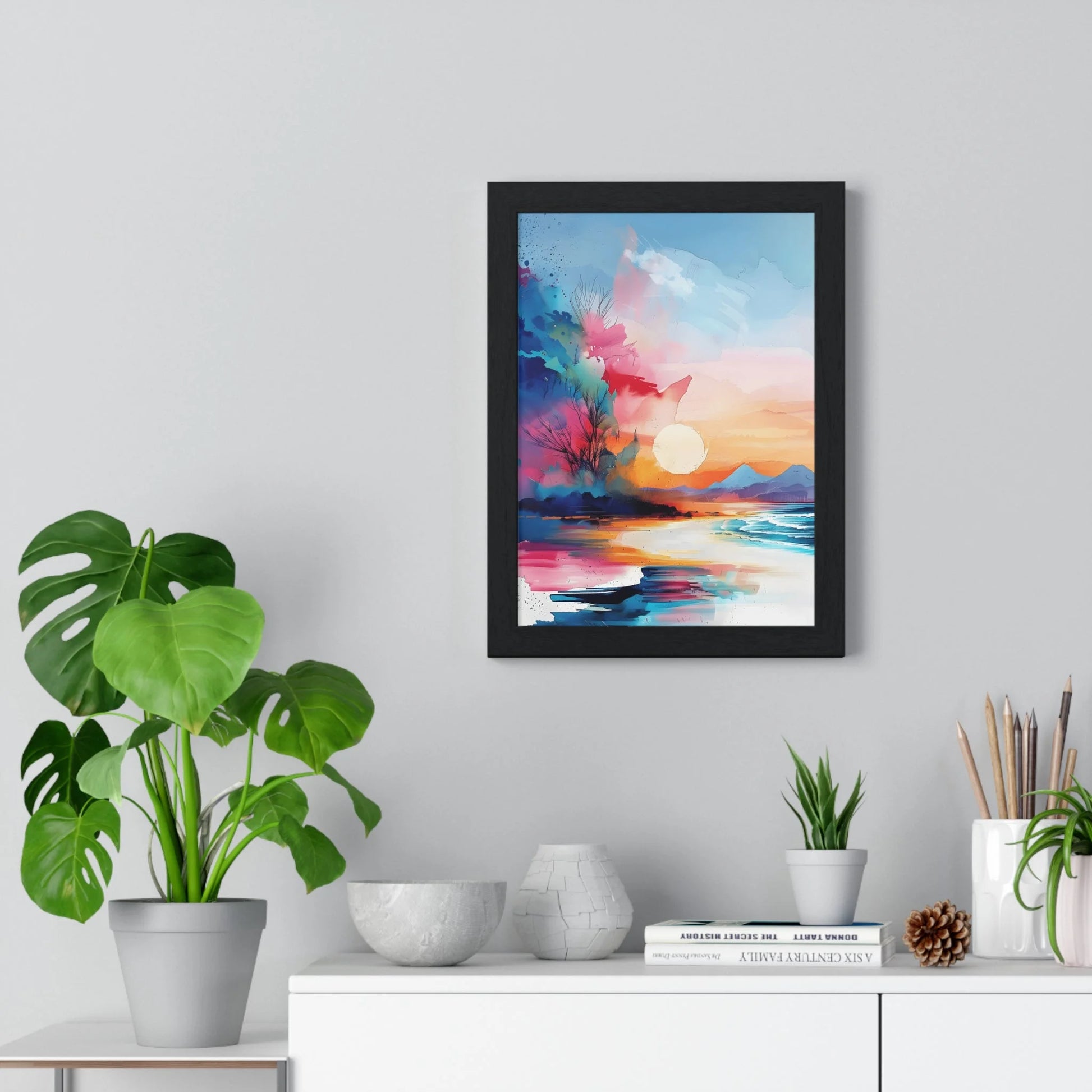 Buy The Best By Artsulli x Color Printify - Vertical Framed Poster - 2025