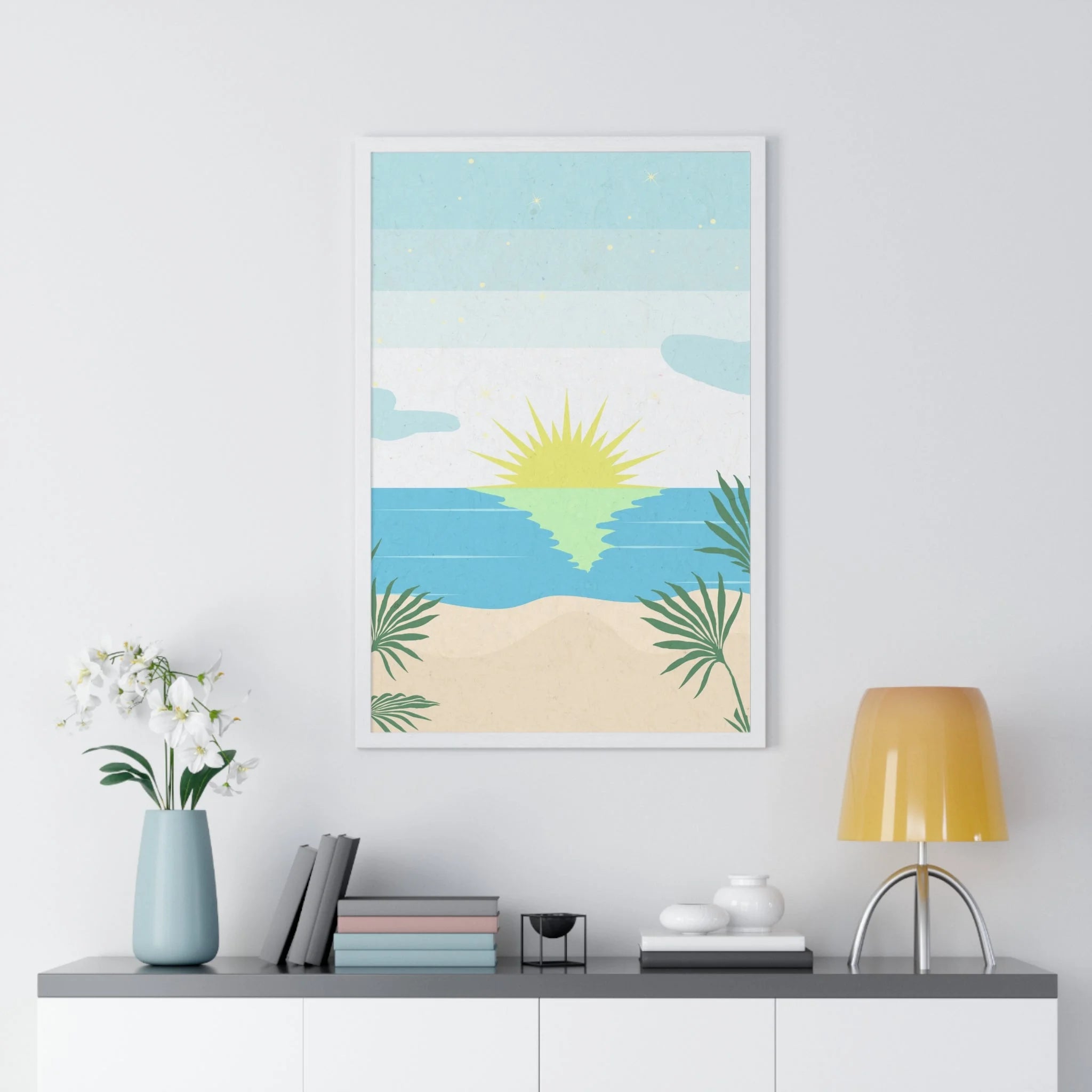 Buy The Best By Artsulli x Color Printify - Vertical Framed Poster - 2025