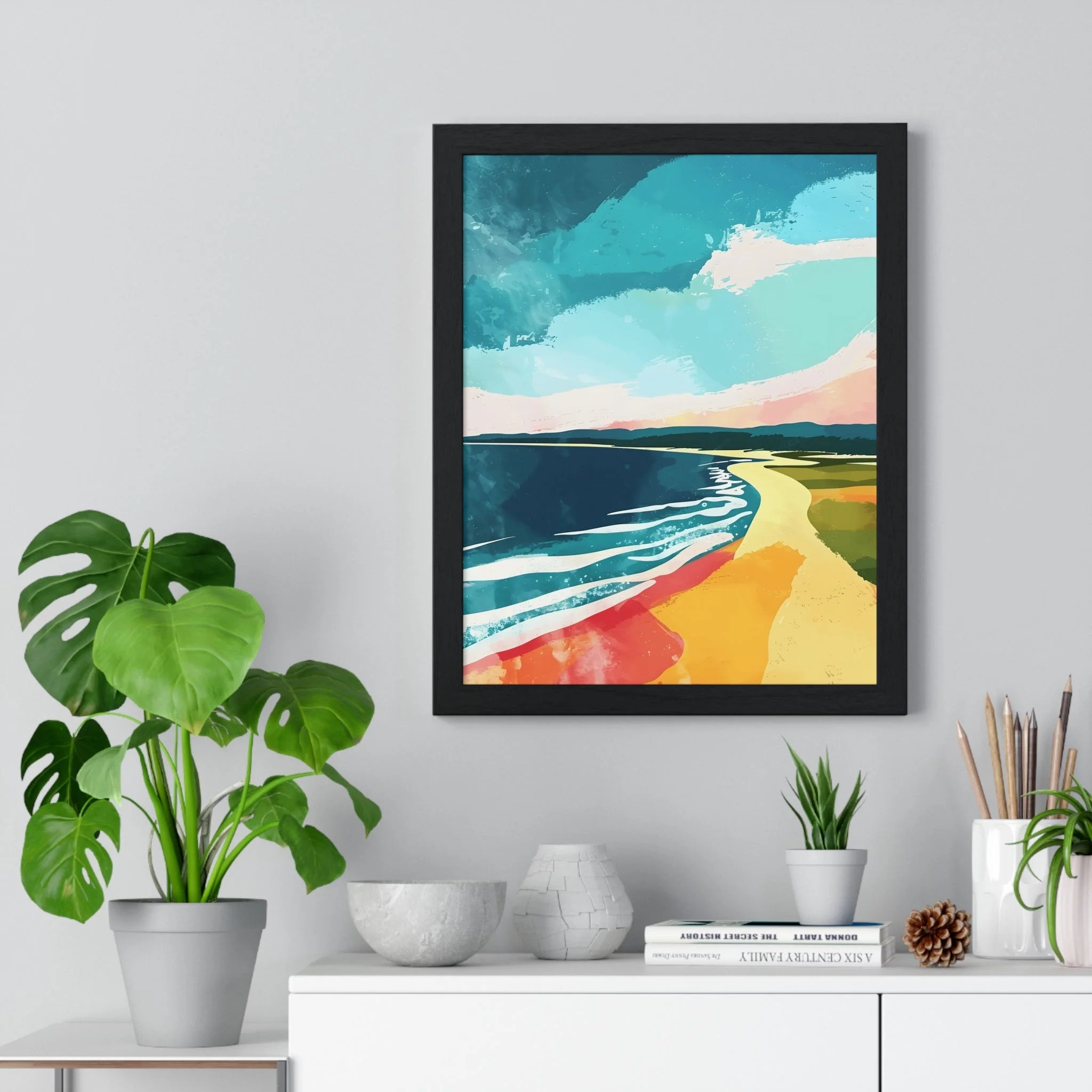 Buy The Best By Artsulli x Color Printify - Vertical Framed Poster - 2025