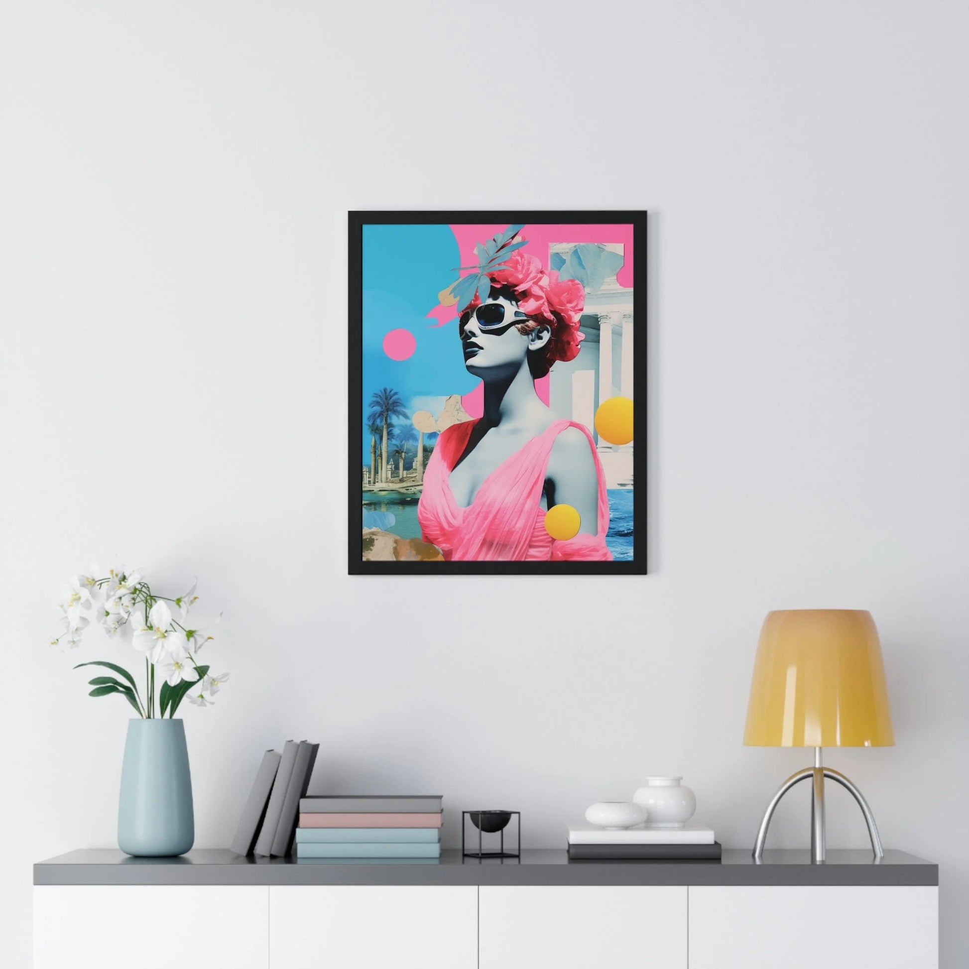 Buy The Best By Artsulli x Color Printify - Vertical Framed Poster - 2025