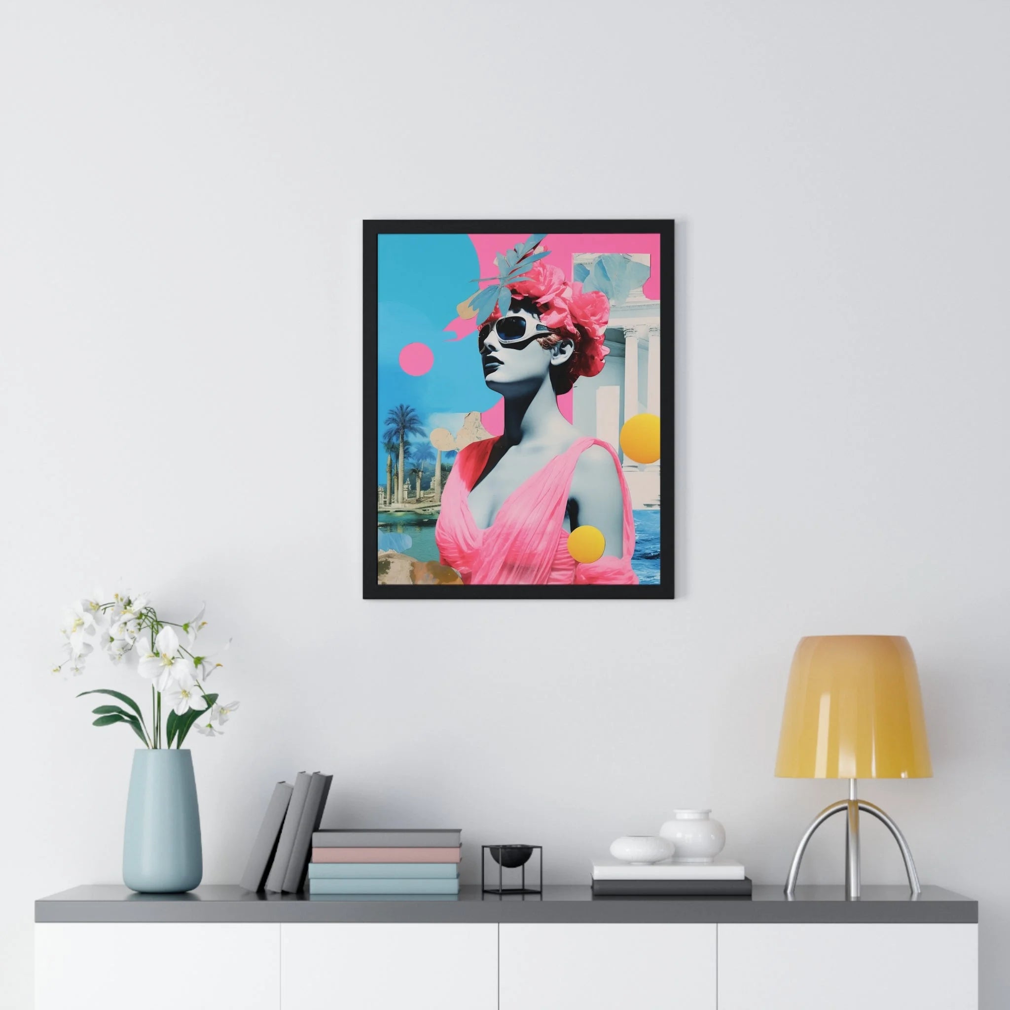 Buy The Best By Artsulli x Color Printify - Vertical Framed Poster - 2025