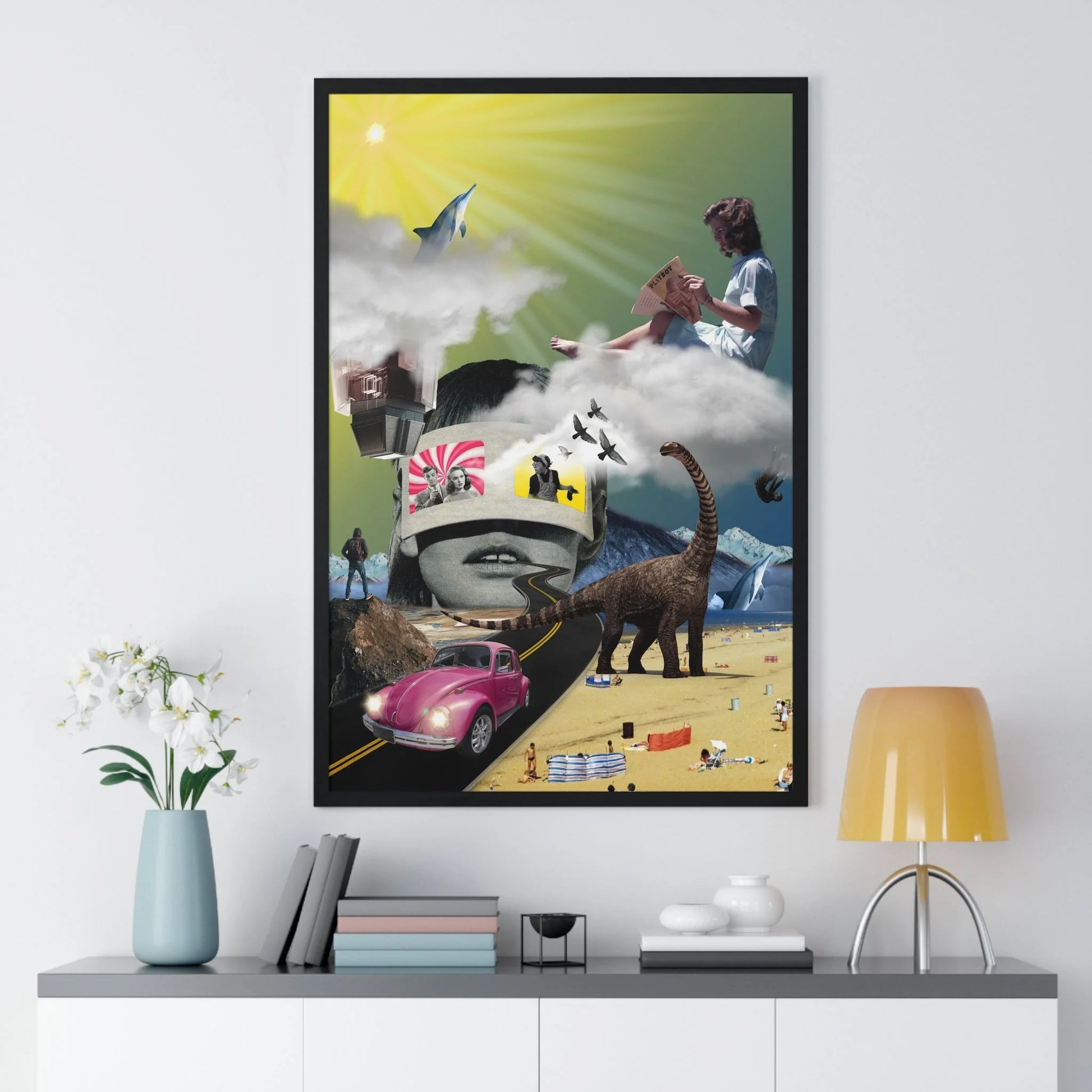Buy The Best By Artsulli x Color Printify - Vertical Framed Poster - 2025