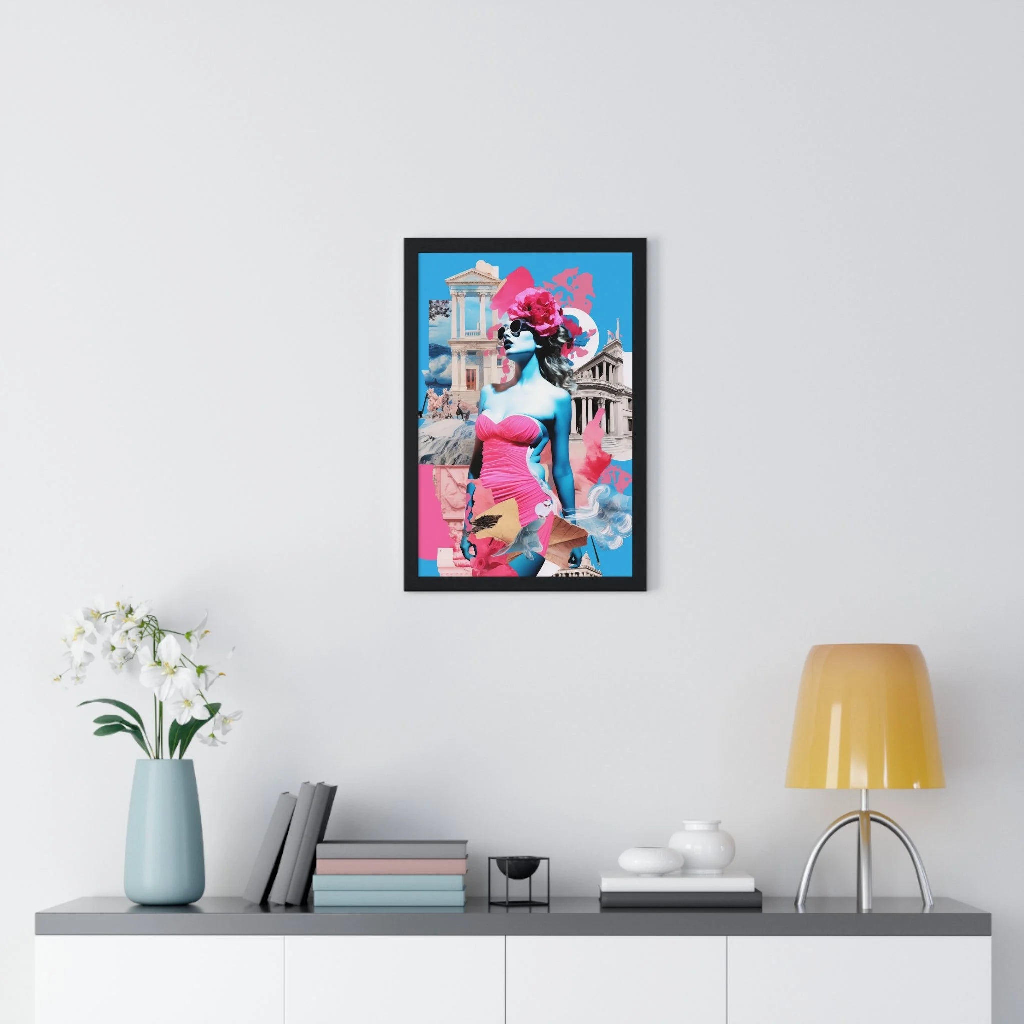 Buy The Best By Artsulli x Color Printify - Vertical Framed Poster - 2025