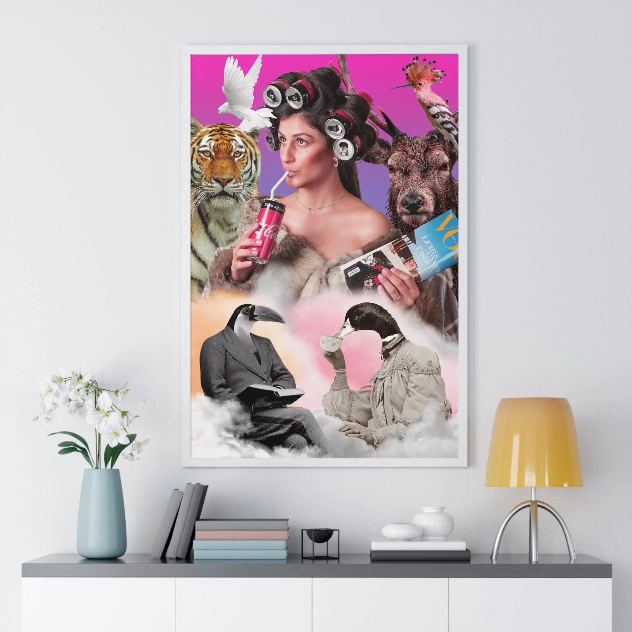 Buy The Best By Artsulli x Color Printify - Vertical Framed Poster - 2025