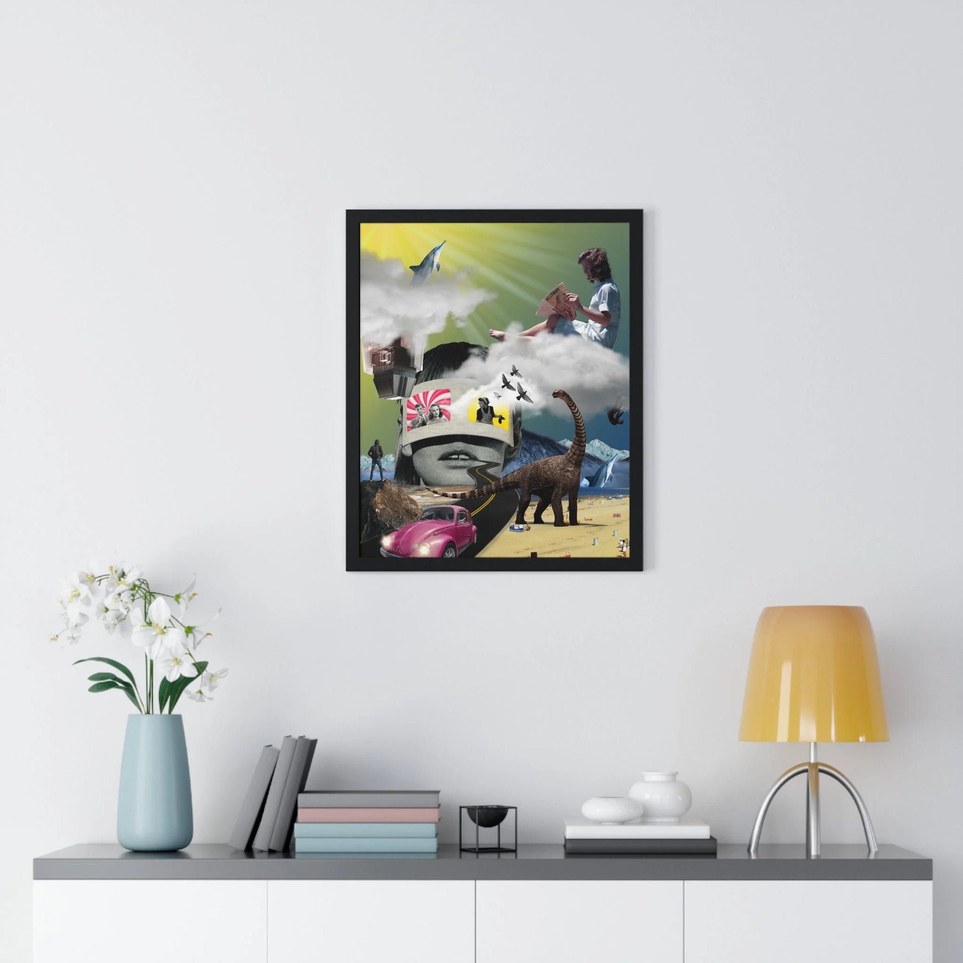 Buy The Best By Artsulli x Color Printify - Vertical Framed Poster - 2025