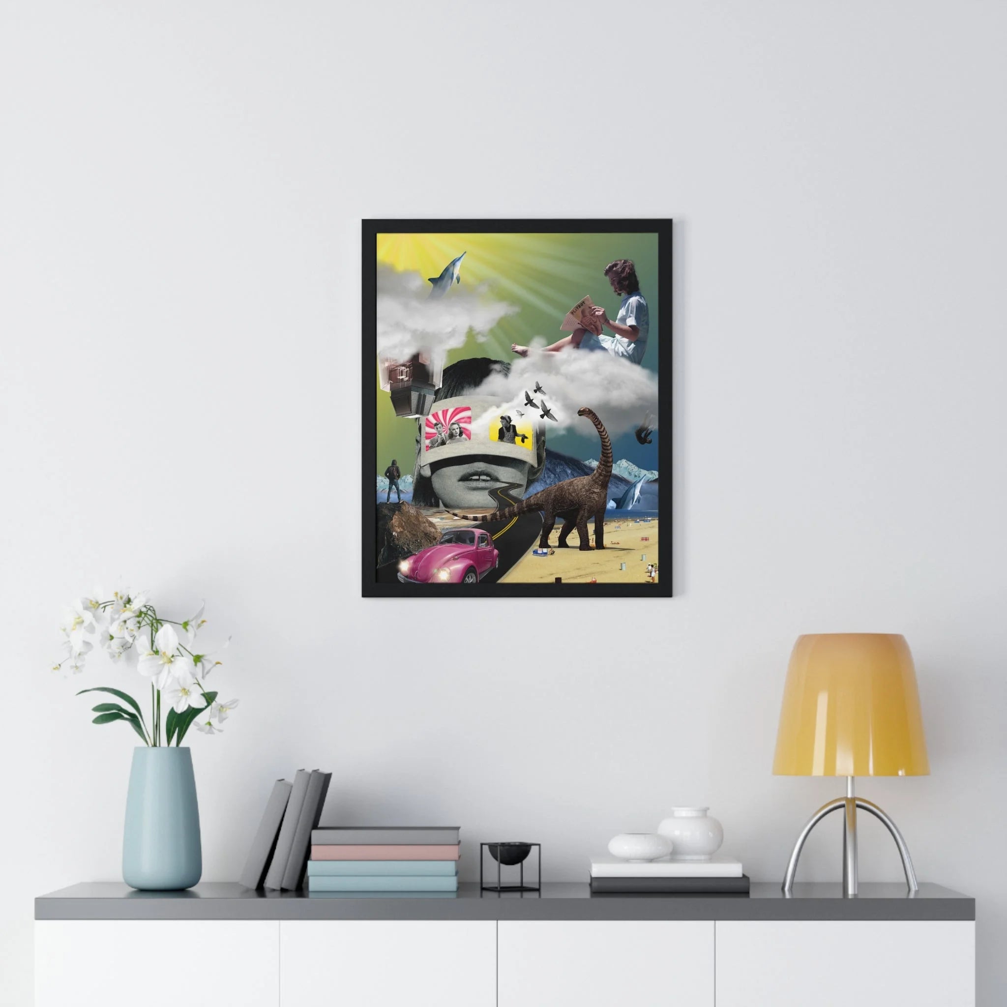 Buy The Best By Artsulli x Color Printify - Vertical Framed Poster - 2025