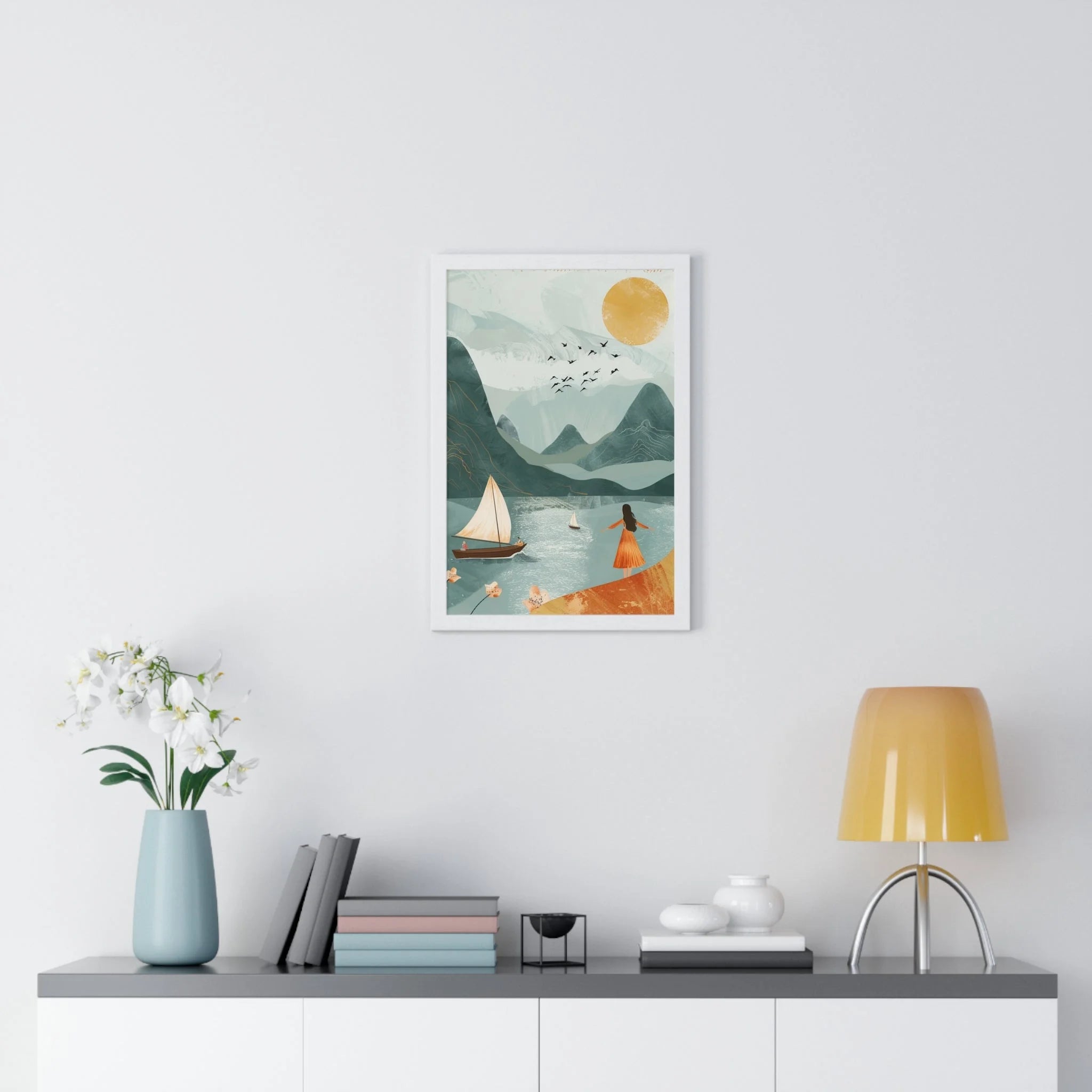 Buy The Best By Artsulli x Color Printify - Vertical Framed Poster - 2025