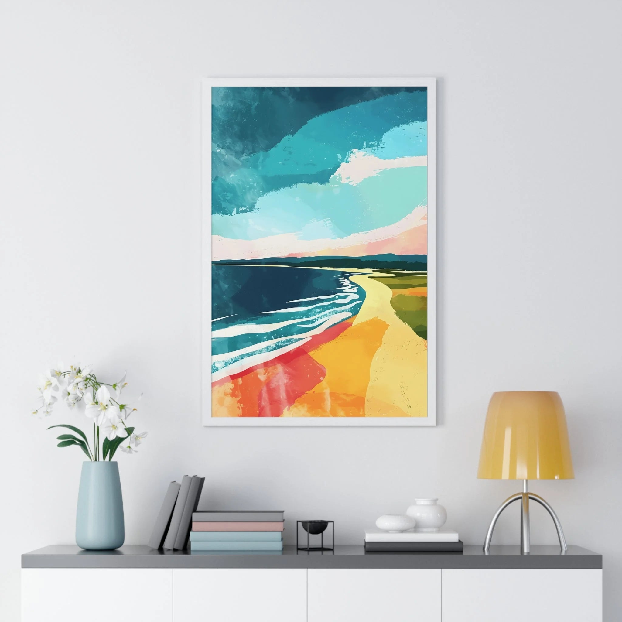 Buy The Best By Artsulli x Color Printify - Vertical Framed Poster - 2025