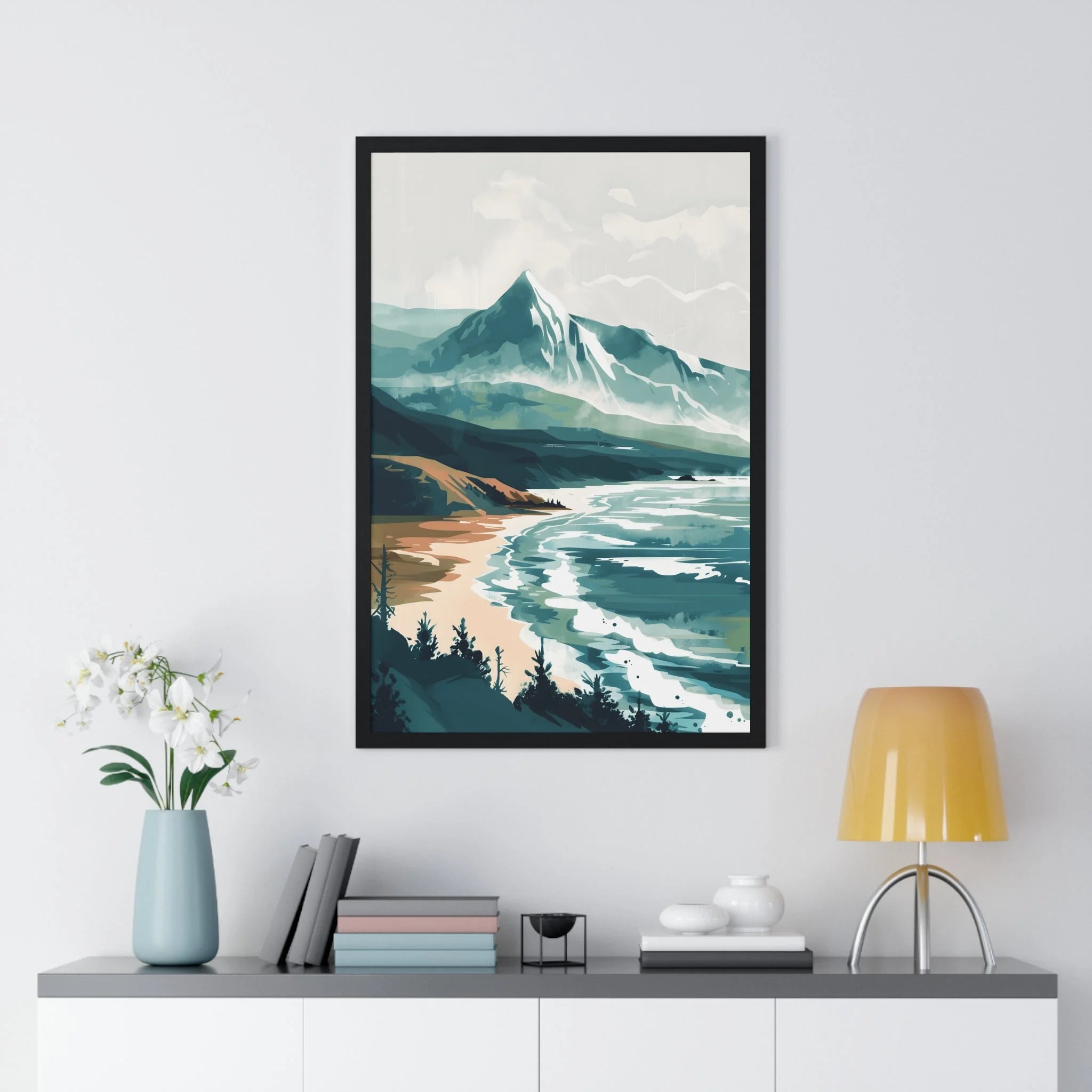 Buy The Best By Artsulli x Color Printify - Vertical Framed Poster - 2025