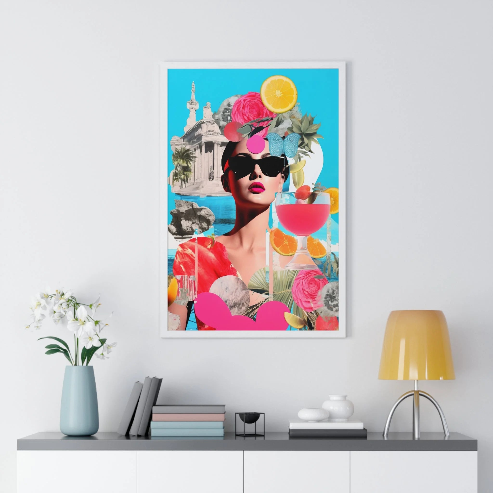 Buy The Best By Artsulli x Color Printify - Vertical Framed Poster - 2025
