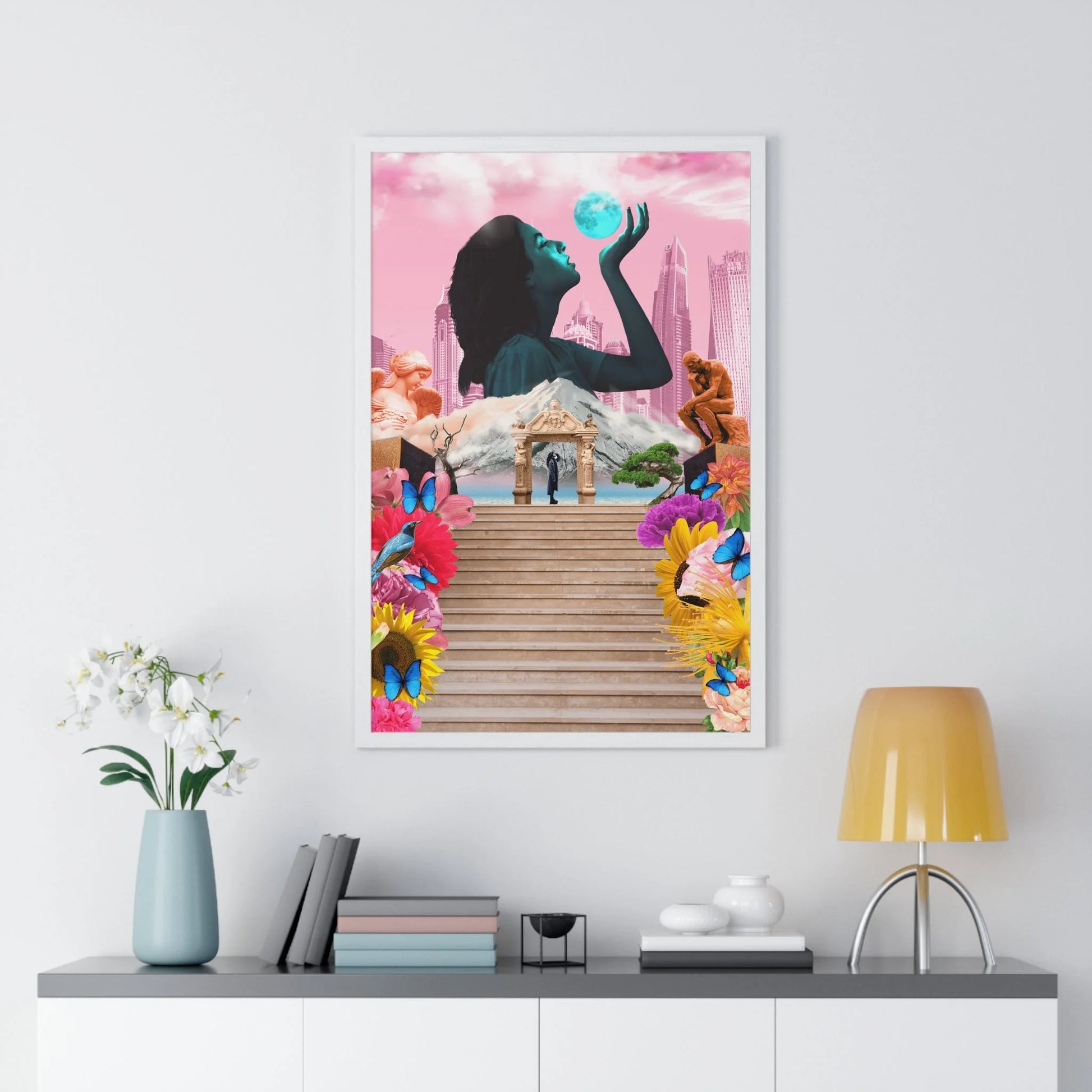 Buy The Best By Artsulli x Color Printify - Vertical Framed Poster - 2025