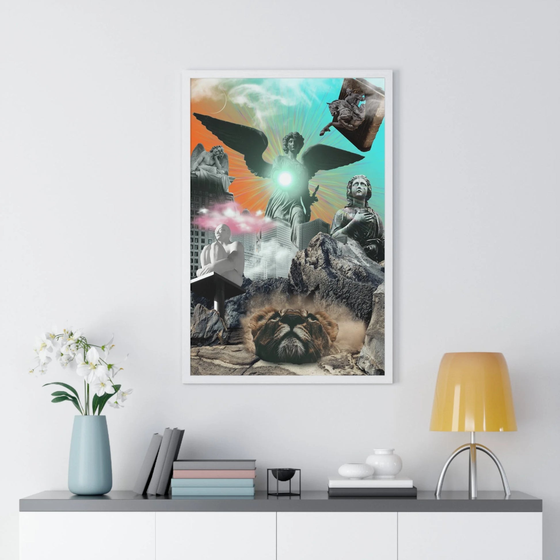 Buy The Best By Artsulli x Color Printify - Vertical Framed Poster - 2025