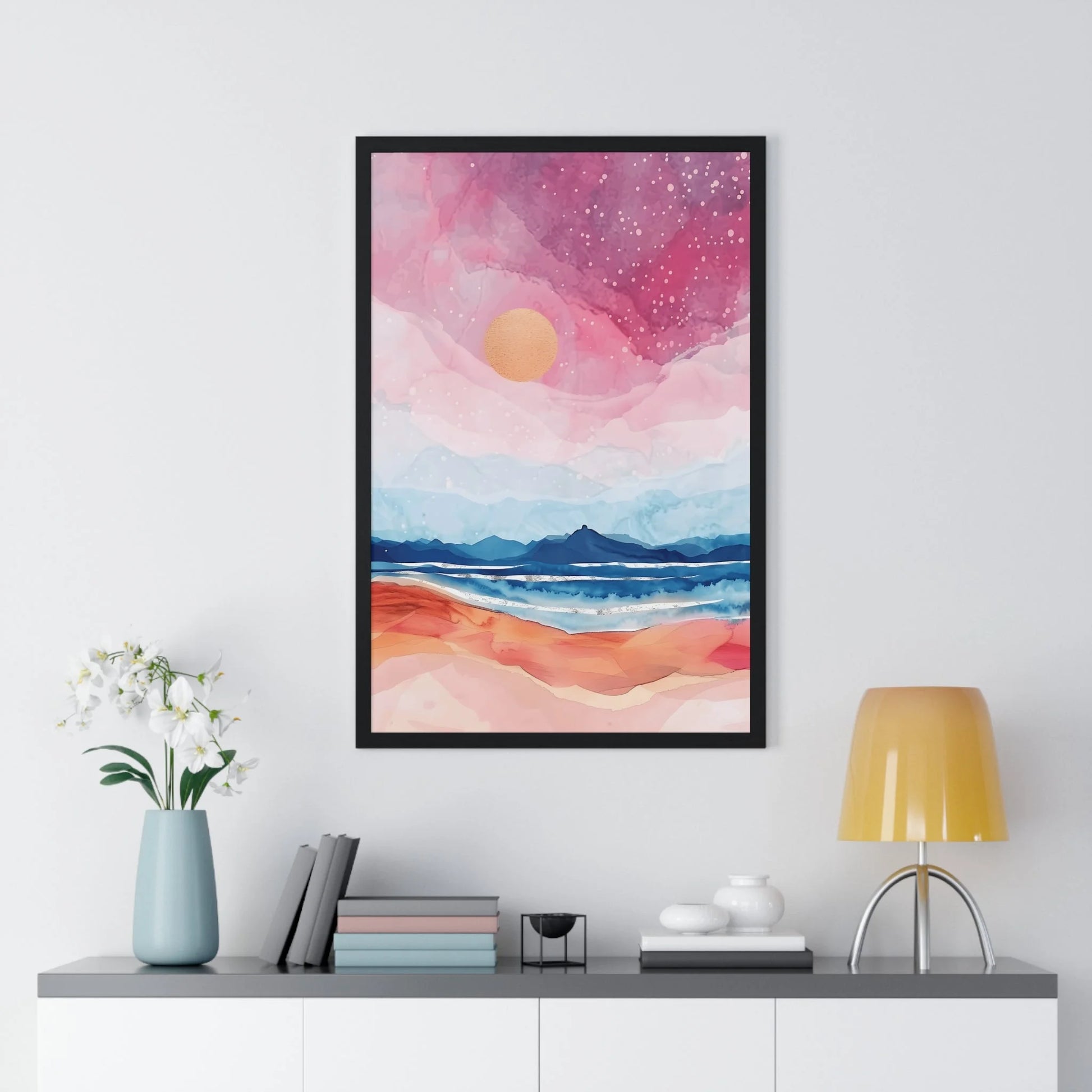 Buy The Best By Artsulli x Color Printify - Vertical Framed Poster - 2025