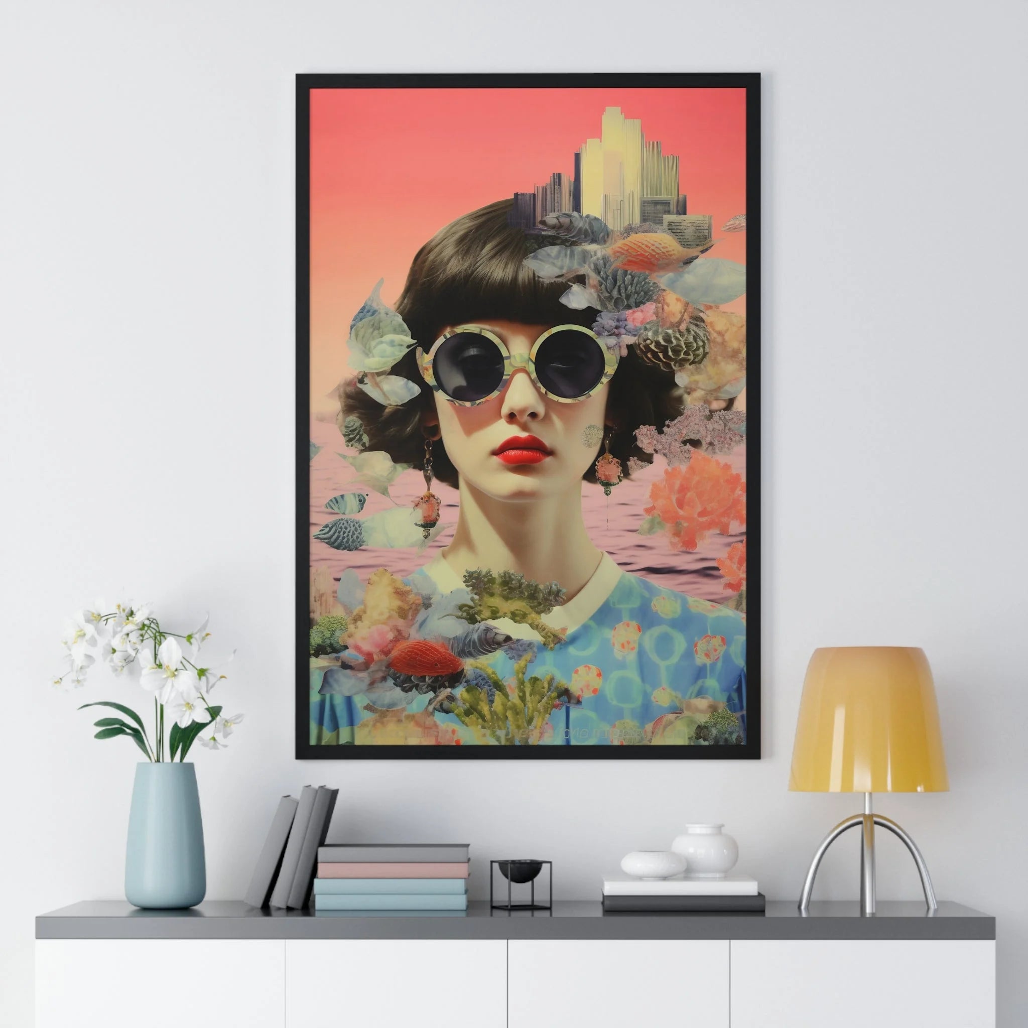 Buy The Best By Artsulli x Color Printify - Vertical Framed Poster - 2025