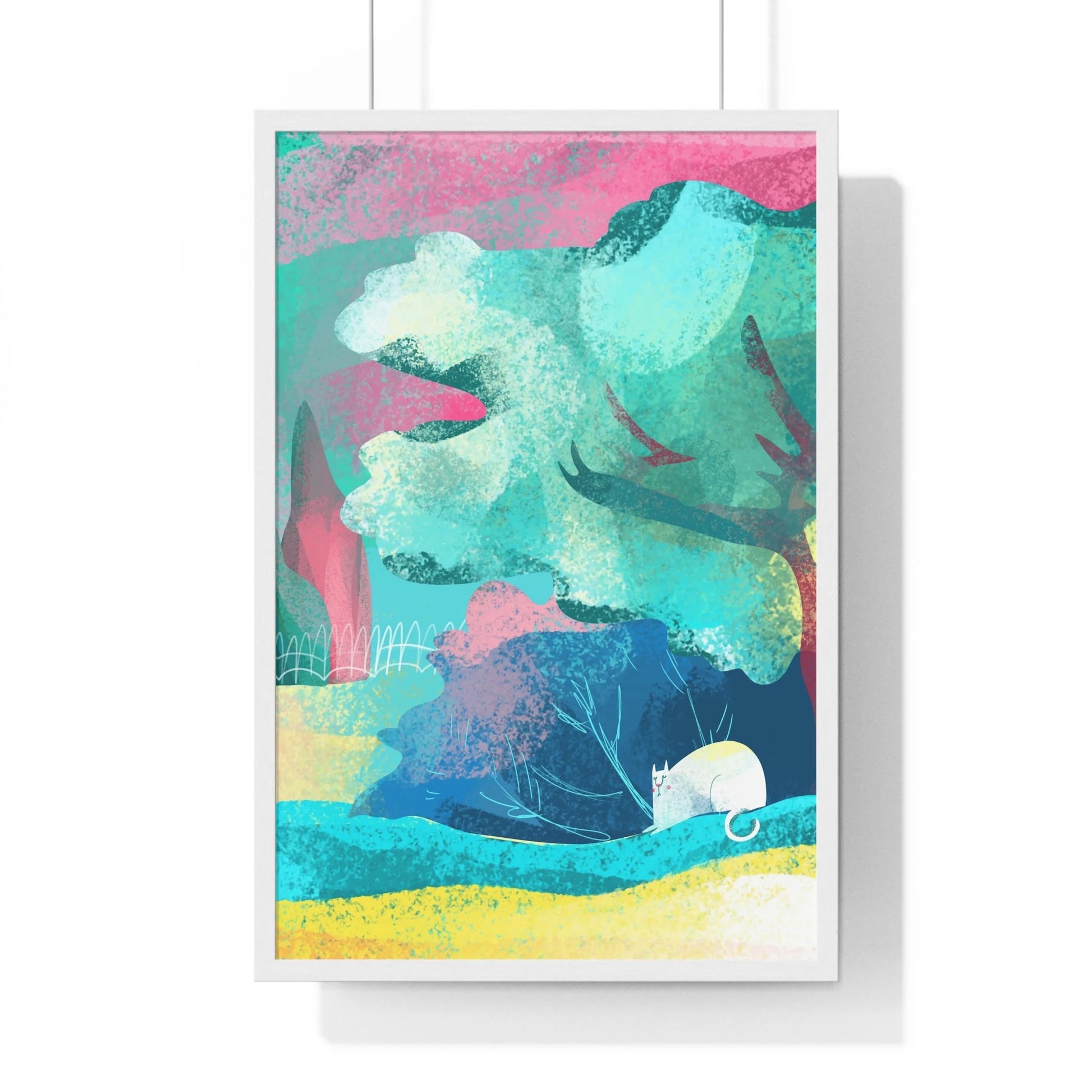 Buy The Best By Artsulli x Color Printify - Vertical Framed Poster - 2025