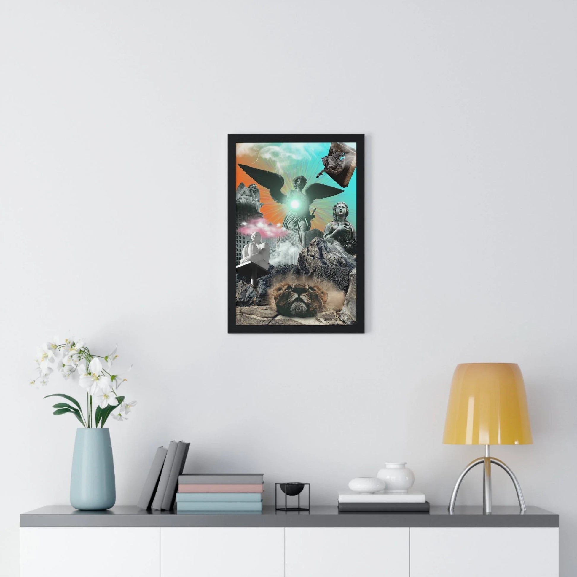 Buy The Best By Artsulli x Color Printify - Vertical Framed Poster - 2025