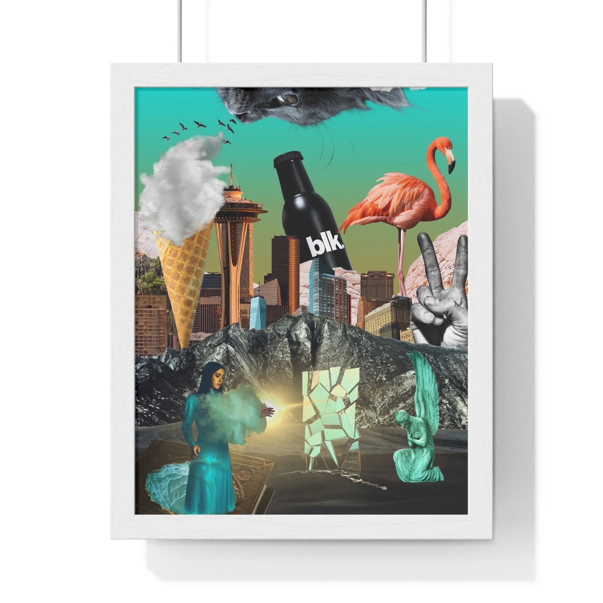 Buy The Best By Artsulli x Color Printify - Vertical Framed Poster - 2025