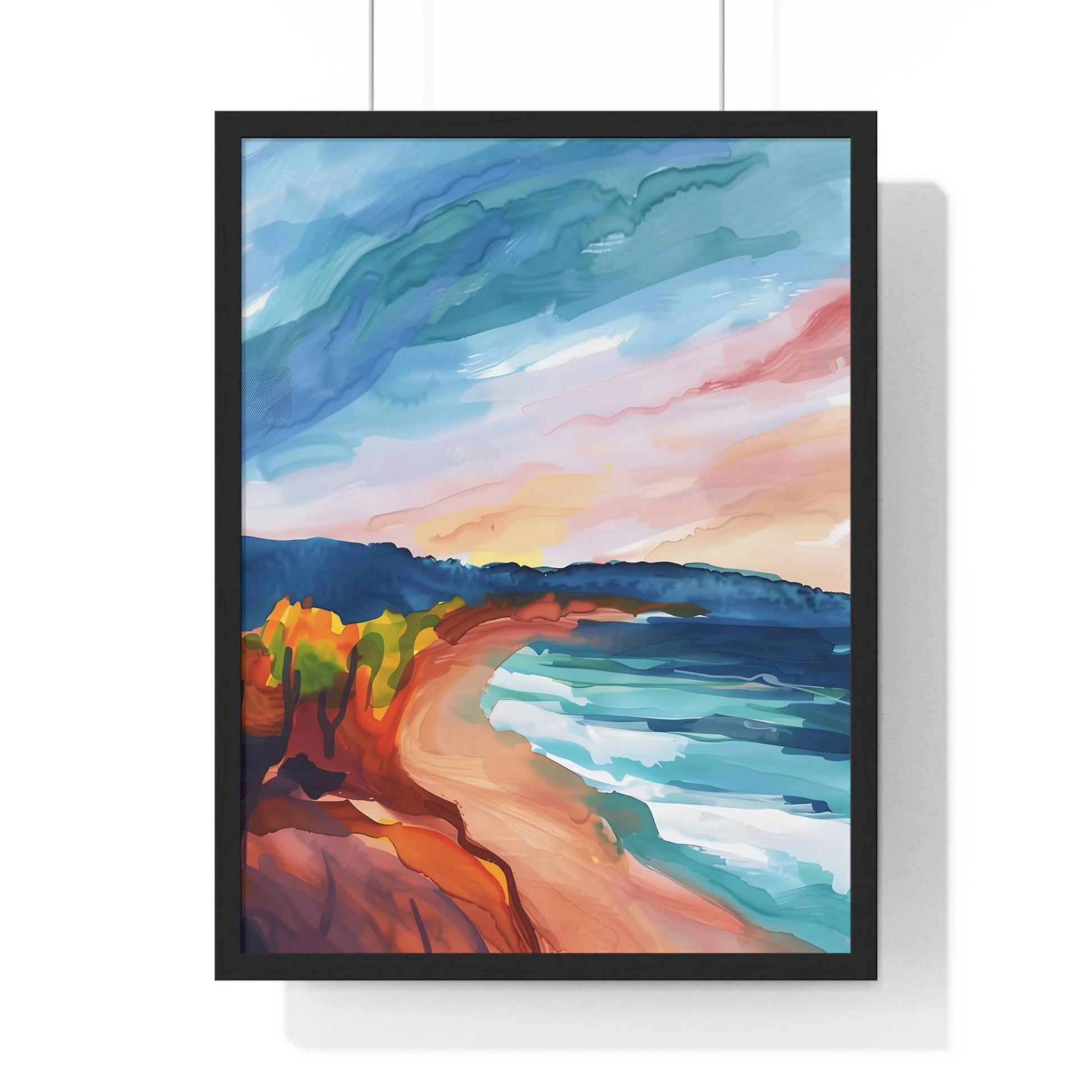Buy The Best By Artsulli x Color Printify - Vertical Framed Poster - 2025
