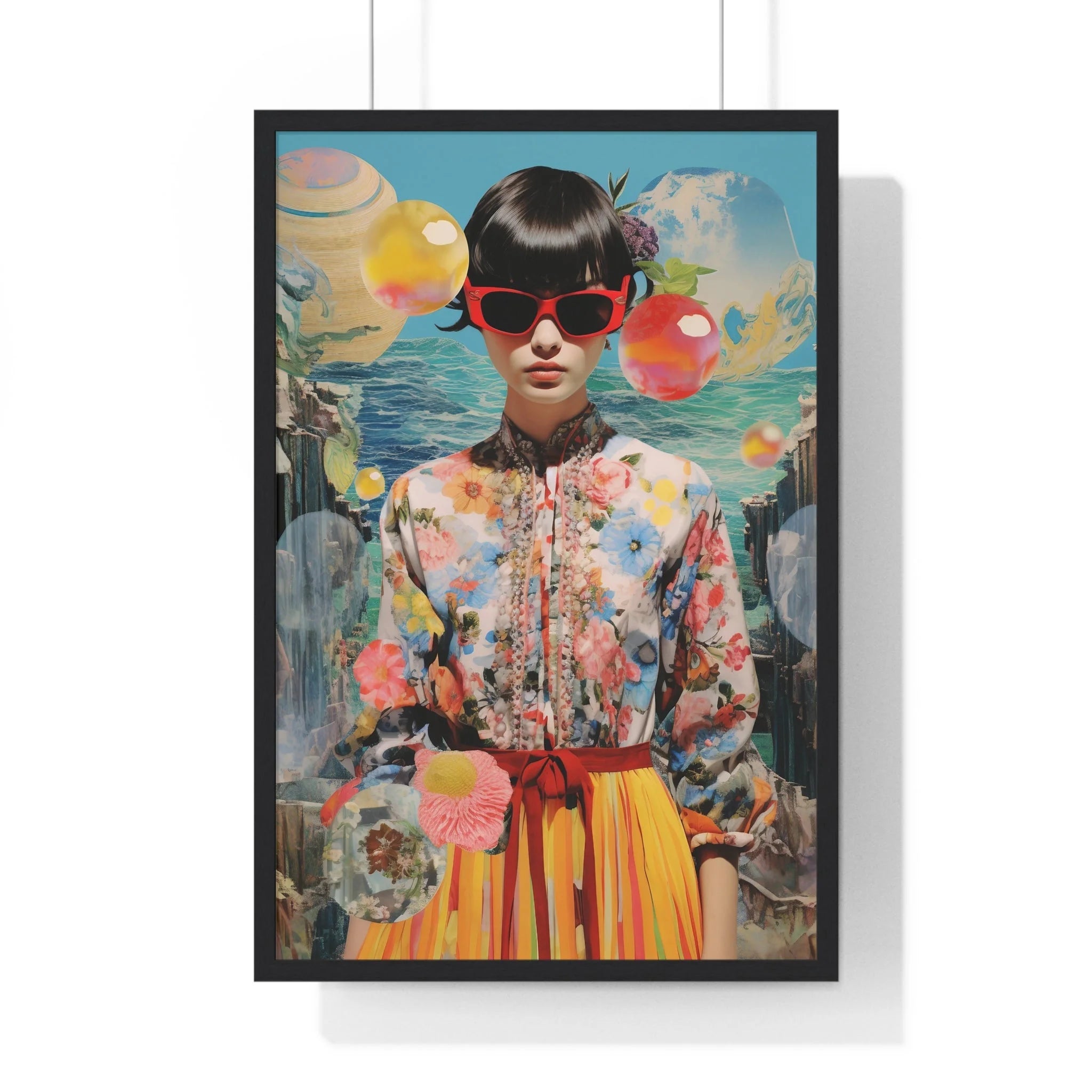 Buy The Best By Artsulli x Color Printify - Vertical Framed Poster - 2025