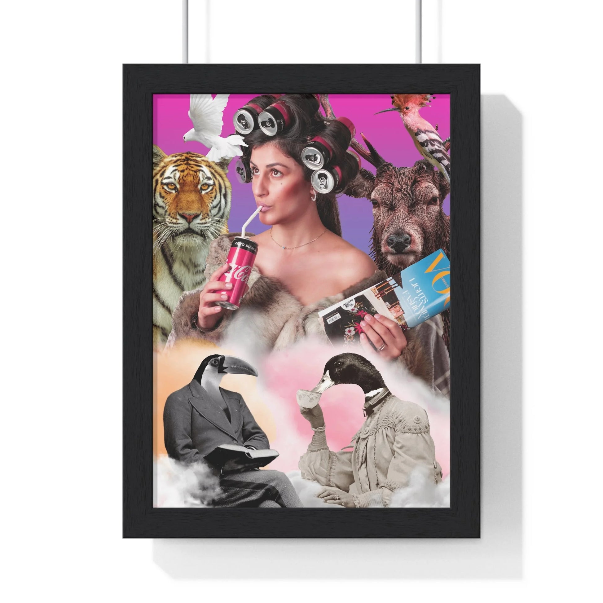 Buy The Best By Artsulli x Color Printify - Vertical Framed Poster - 2025