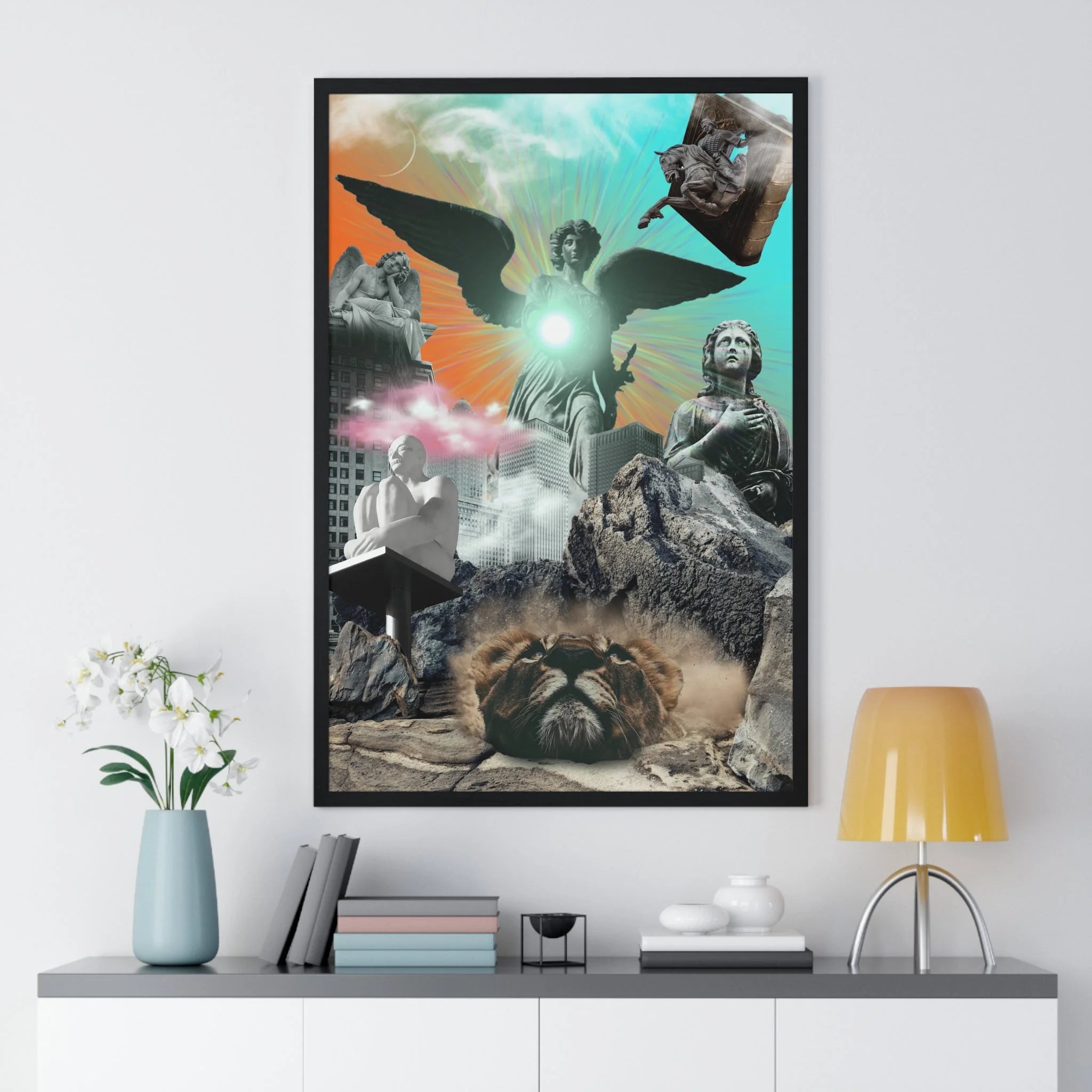 Buy The Best By Artsulli x Color Printify - Vertical Framed Poster - 2025