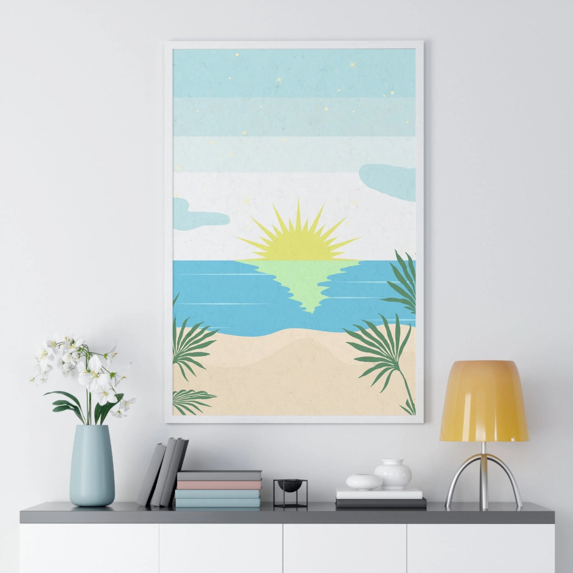 Buy The Best By Artsulli x Color Printify - Vertical Framed Poster - 2025