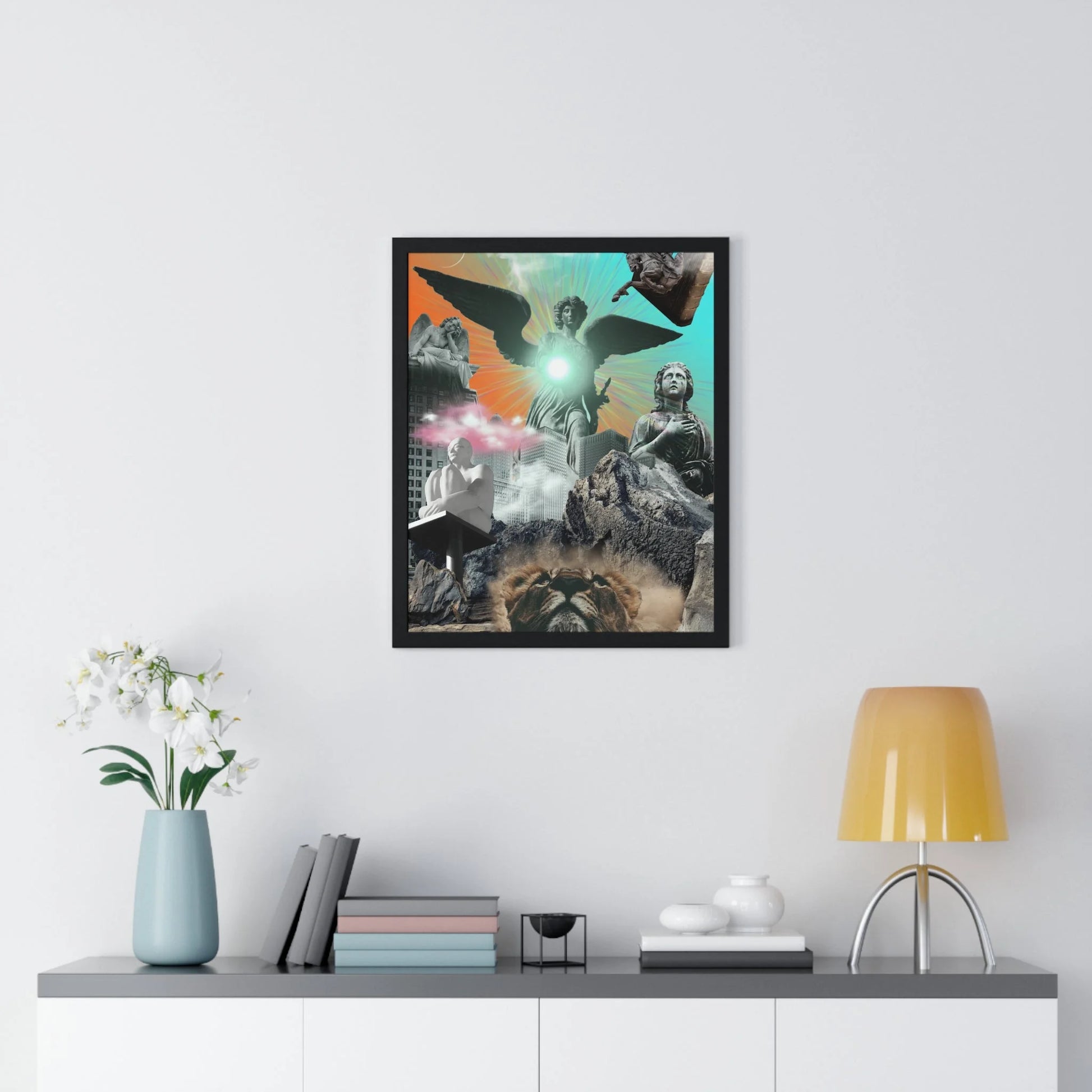 Buy The Best By Artsulli x Color Printify - Vertical Framed Poster - 2025