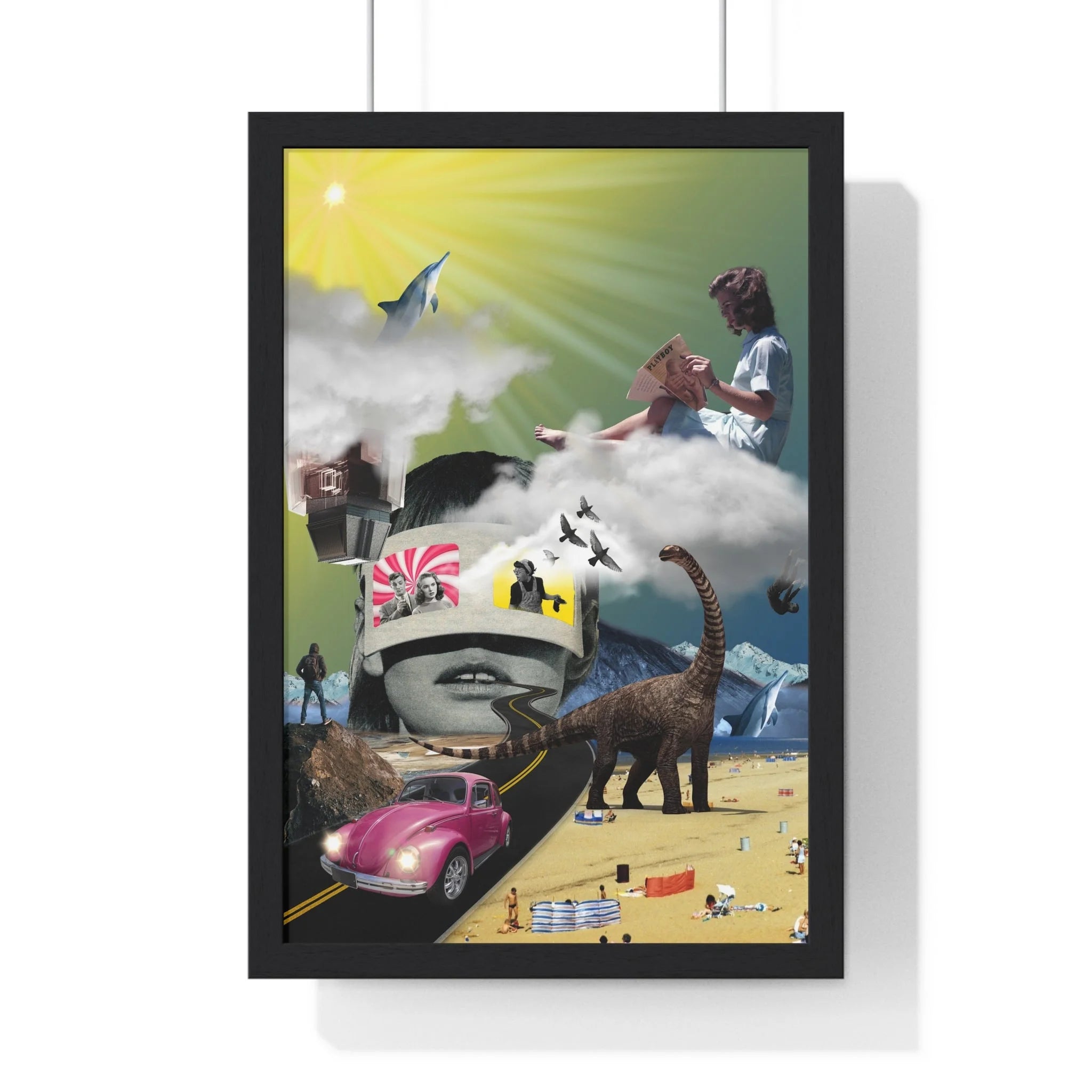 Buy The Best By Artsulli x Color Printify - Vertical Framed Poster - 2025