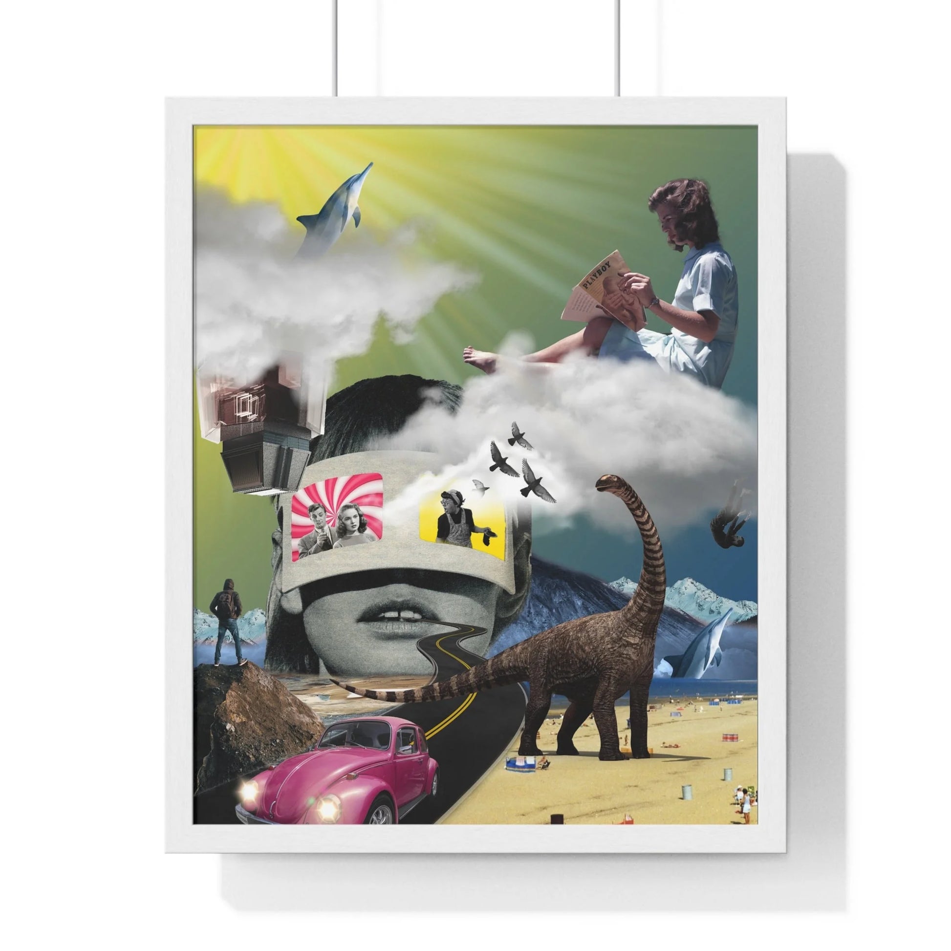 Buy The Best By Artsulli x Color Printify - Vertical Framed Poster - 2025