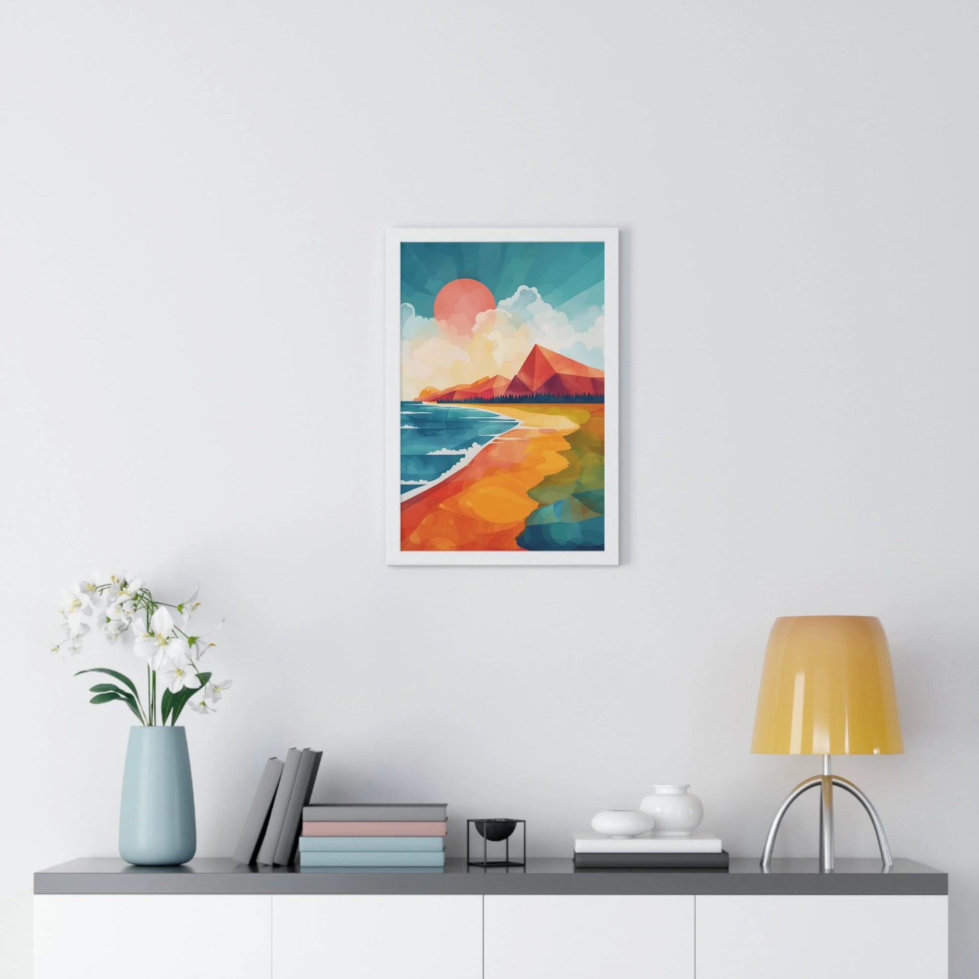 Buy The Best By Artsulli x Color Printify - Vertical Framed Poster - 2025