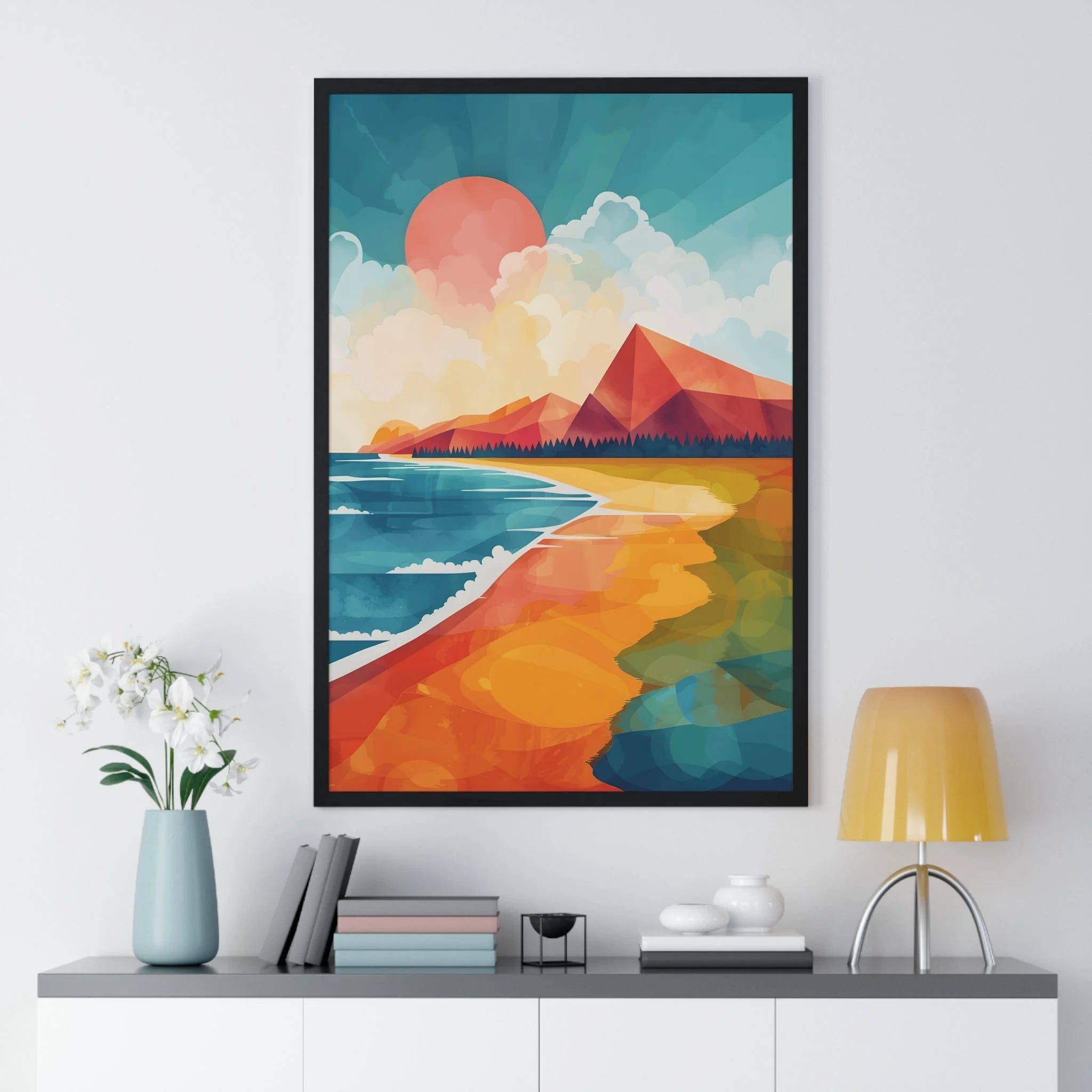 Buy The Best By Artsulli x Color Printify - Vertical Framed Poster - 2025