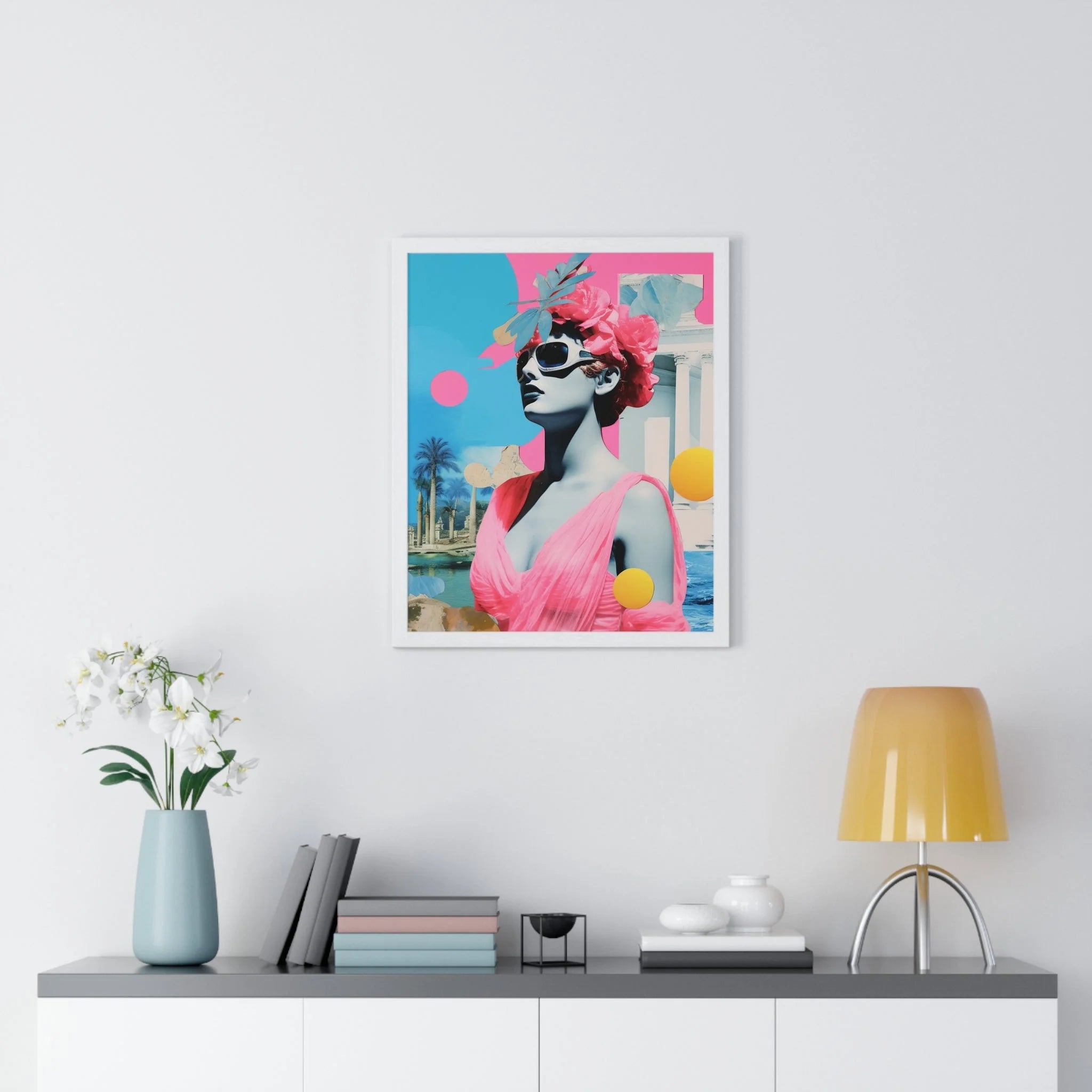 Buy The Best By Artsulli x Color Printify - Vertical Framed Poster - 2025