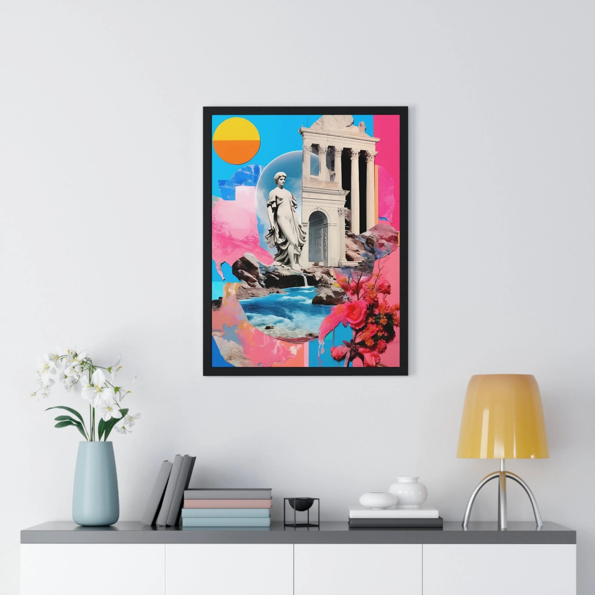 Buy The Best By Artsulli x Color Printify - Vertical Framed Poster - 2025