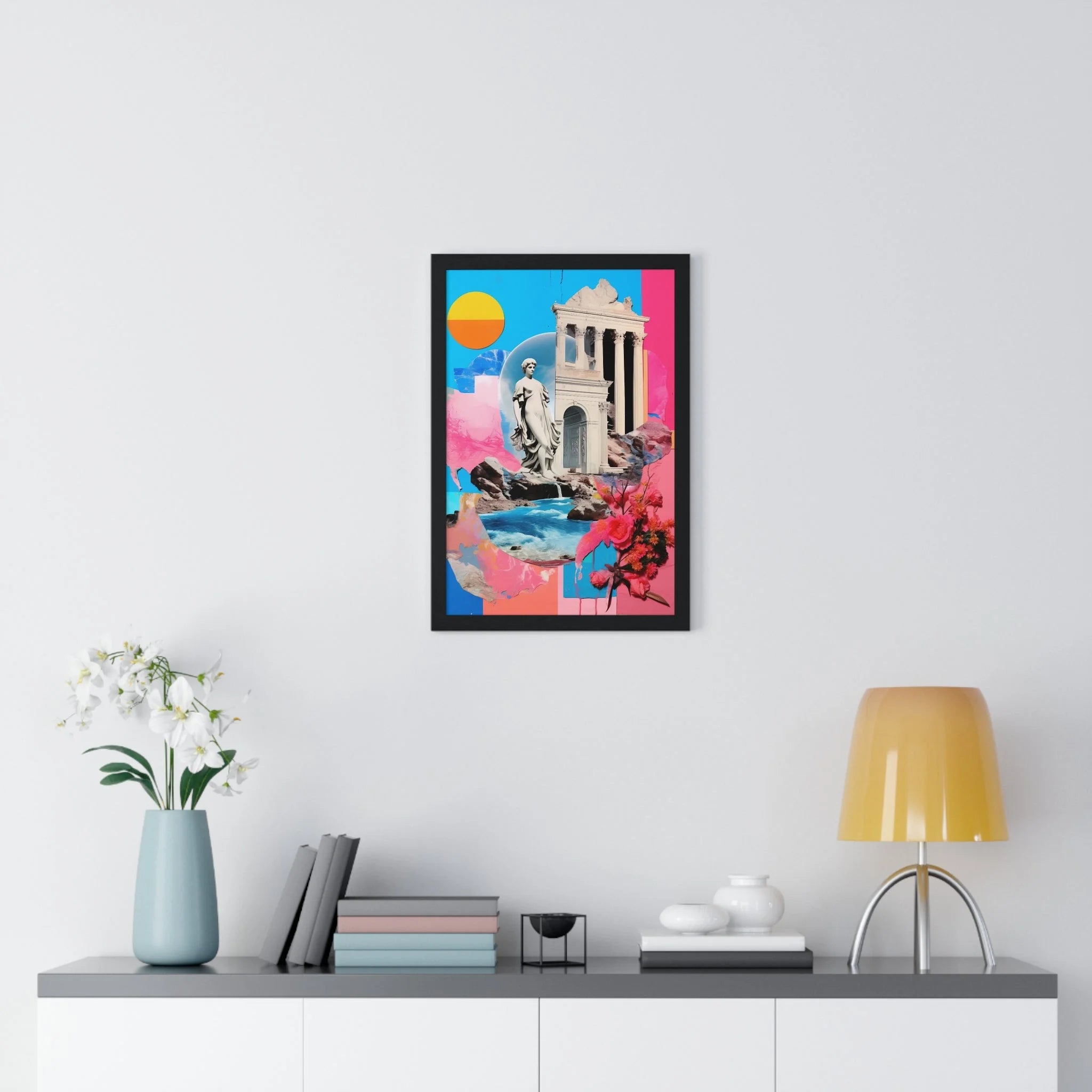 Buy The Best By Artsulli x Color Printify - Vertical Framed Poster - 2025