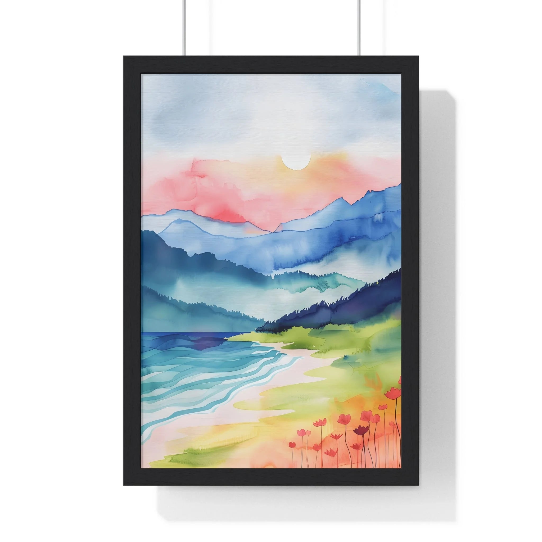Buy The Best By Artsulli x Color Printify - Vertical Framed Poster - 2025