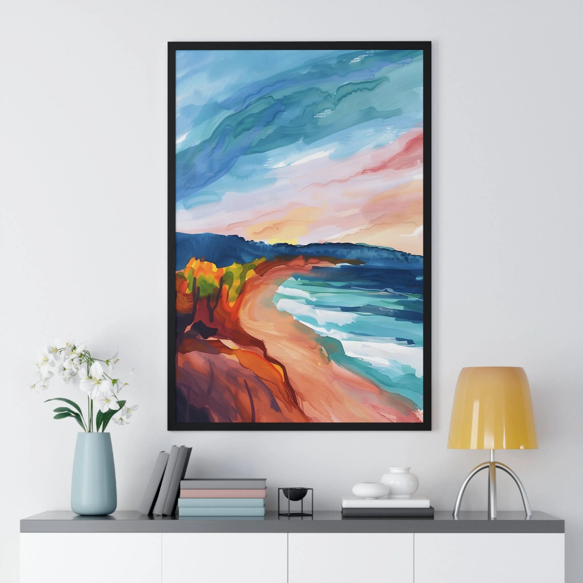 Buy The Best By Artsulli x Color Printify - Vertical Framed Poster - 2025
