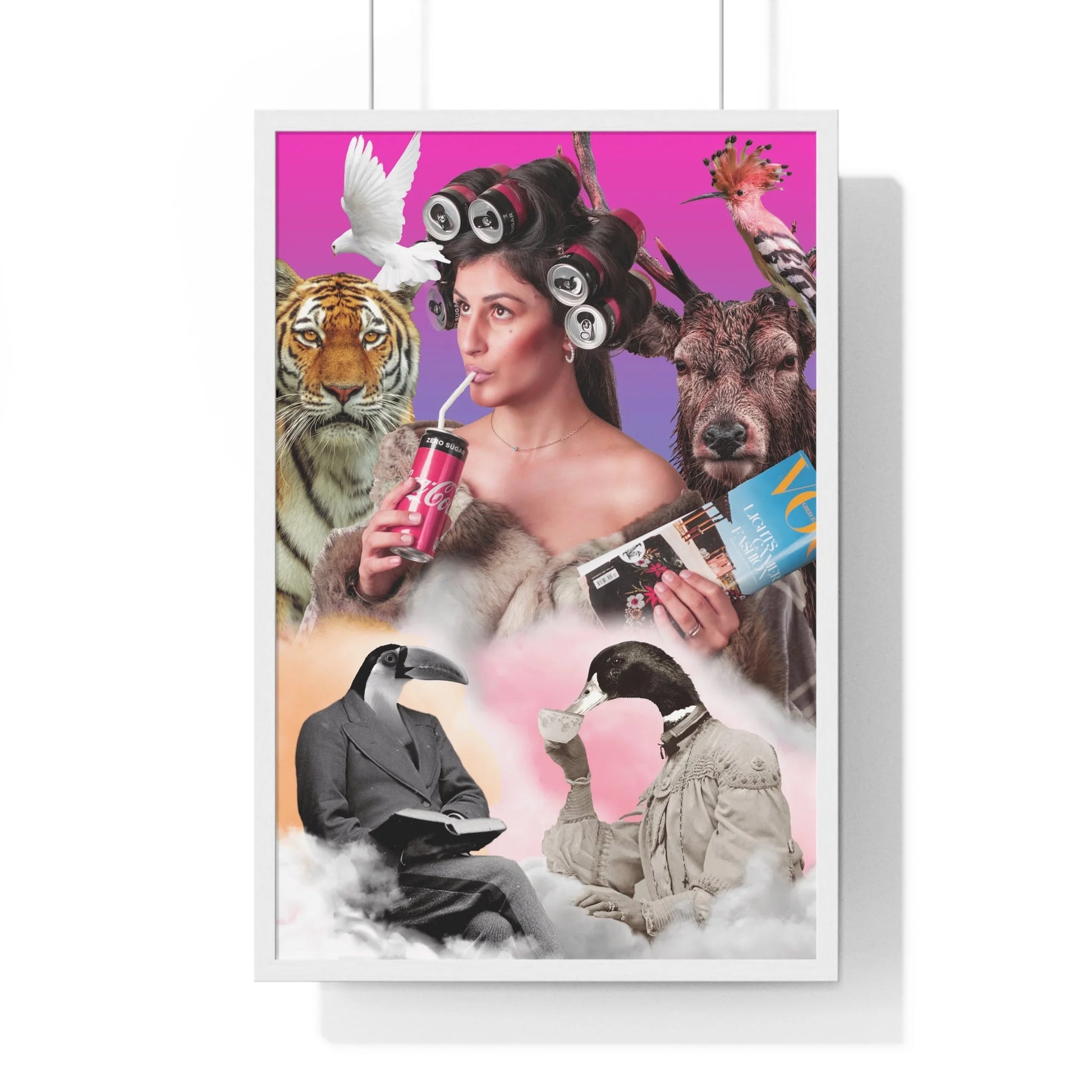 Buy The Best By Artsulli x Color Printify - Vertical Framed Poster - 2025