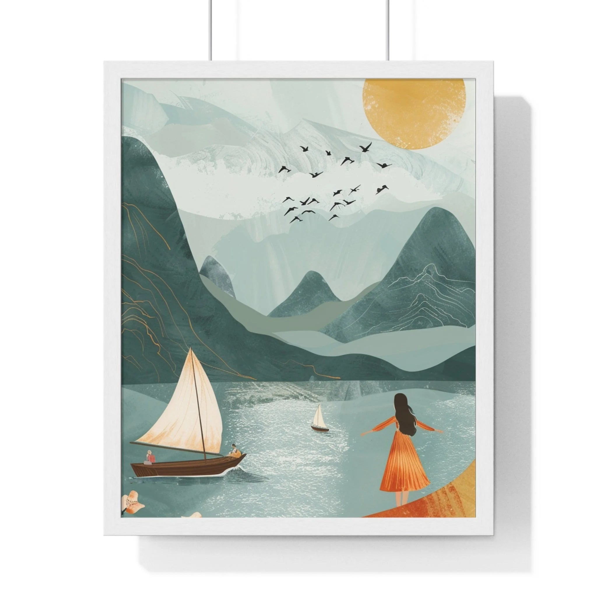 Buy The Best By Artsulli x Color Printify - Vertical Framed Poster - 2025