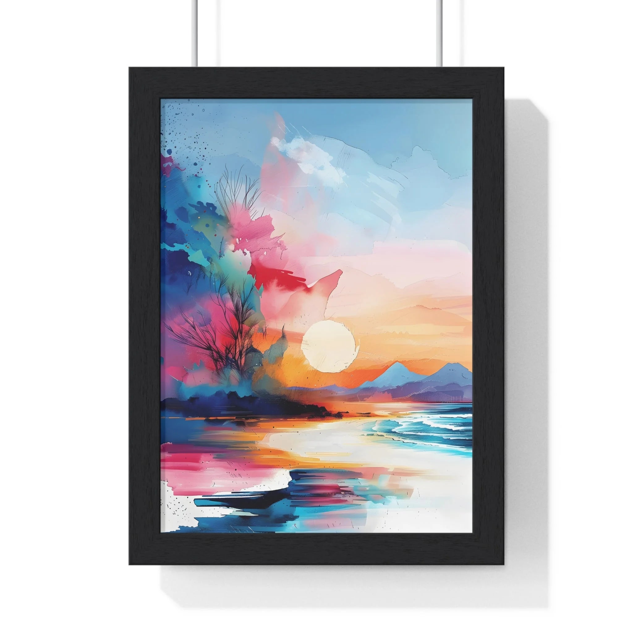 Buy The Best By Artsulli x Color Printify - Vertical Framed Poster - 2025
