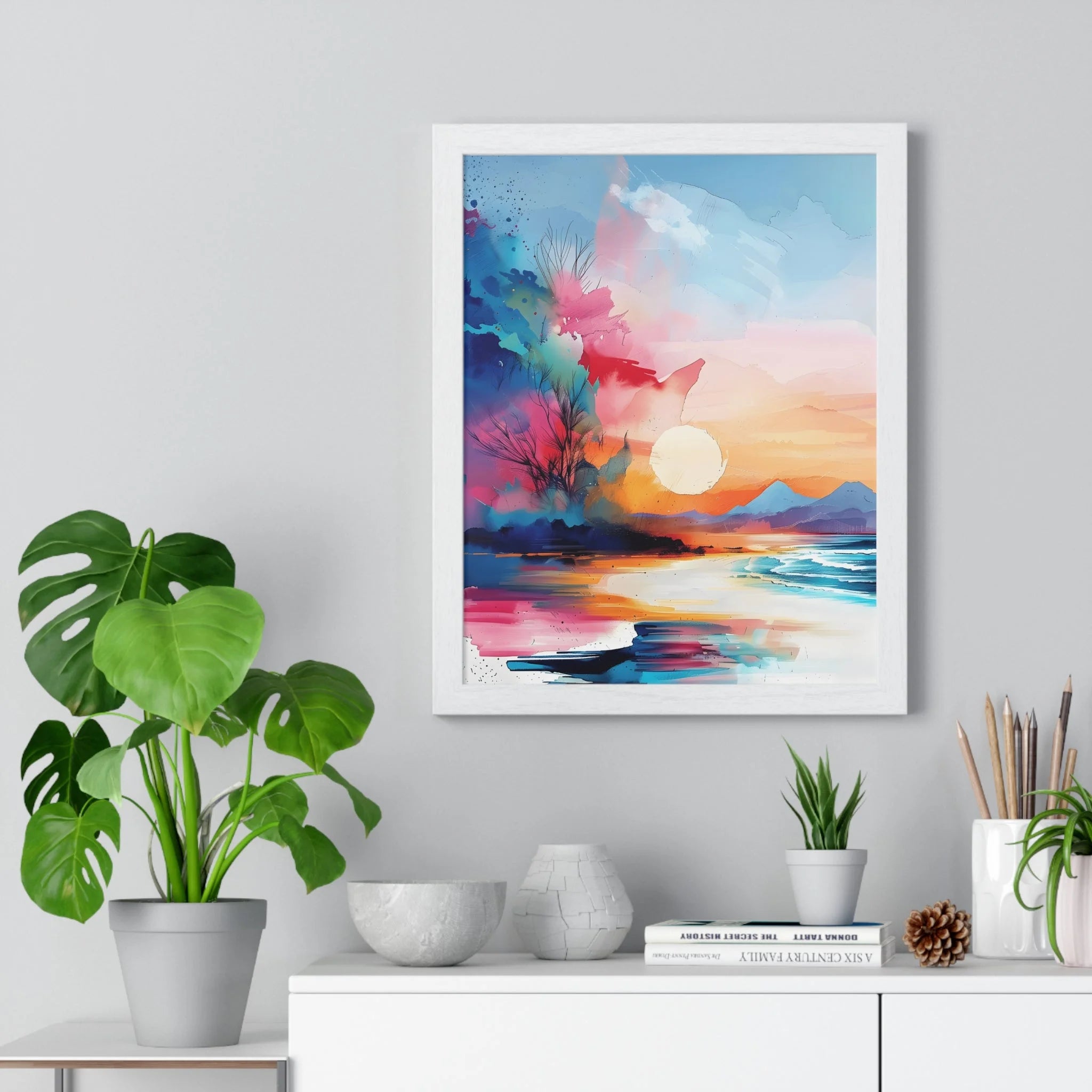 Buy The Best By Artsulli x Color Printify - Vertical Framed Poster - 2025