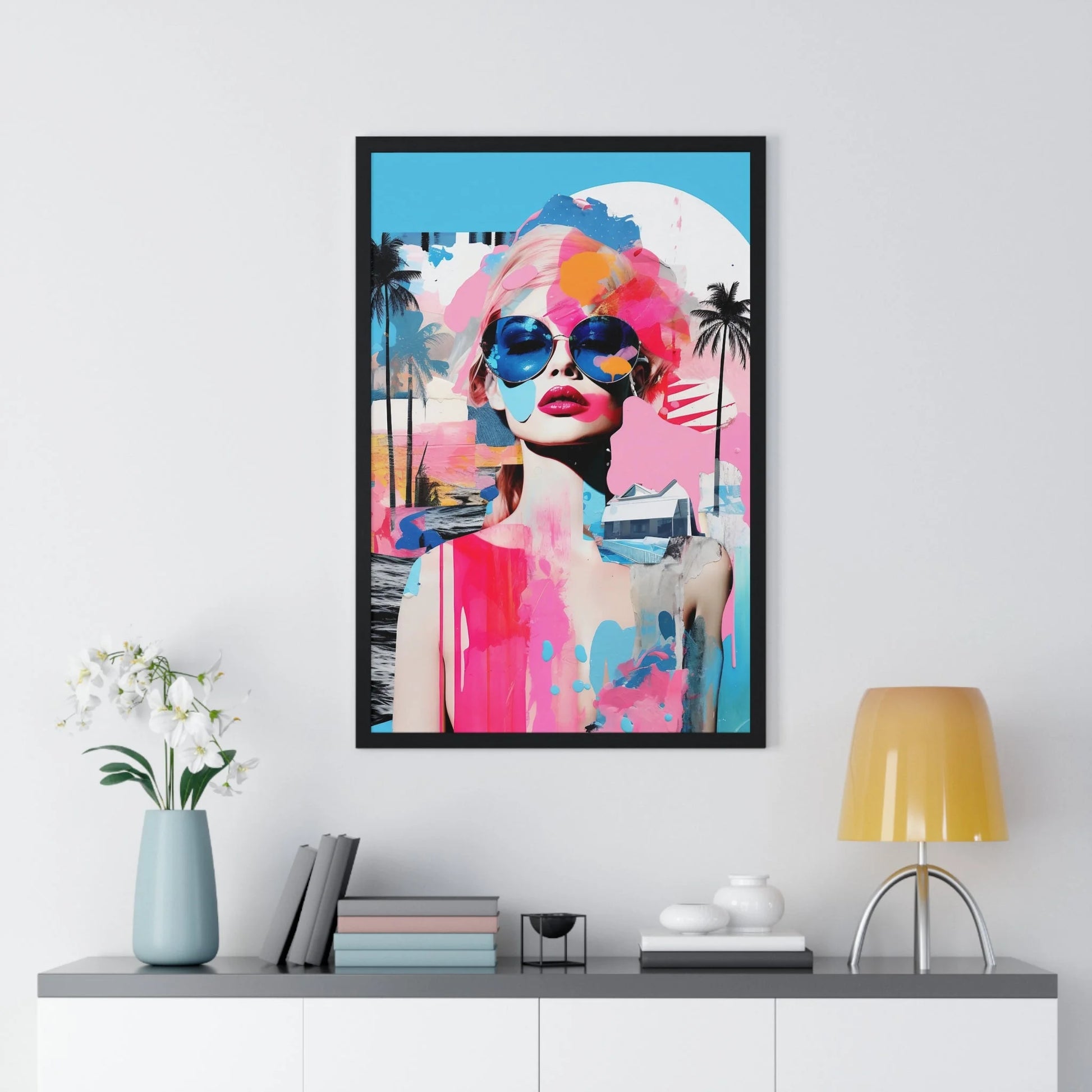 Buy The Best By Artsulli x Color Printify - Vertical Framed Poster - 2025