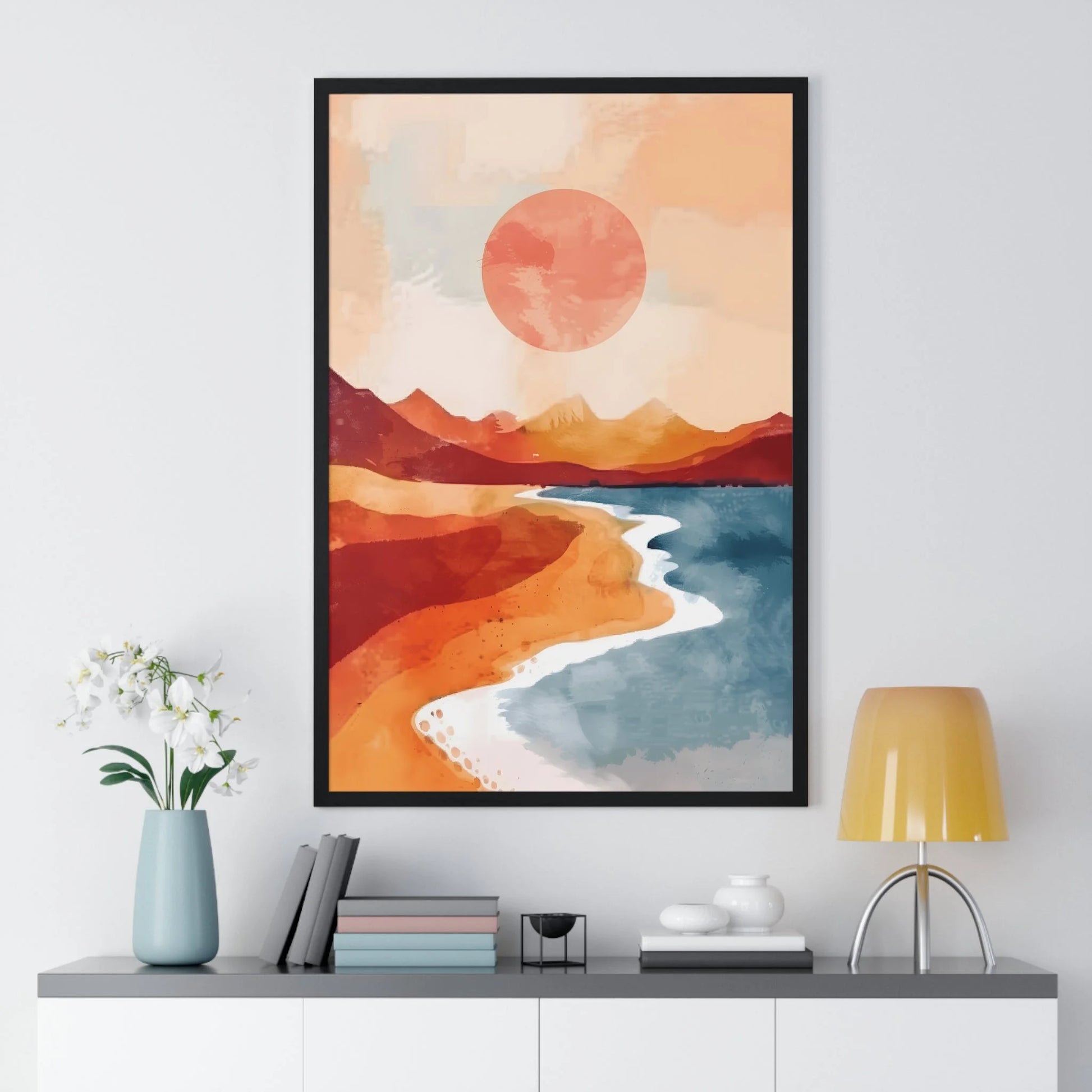Buy The Best By Artsulli x Color Printify - Vertical Framed Poster - 2025