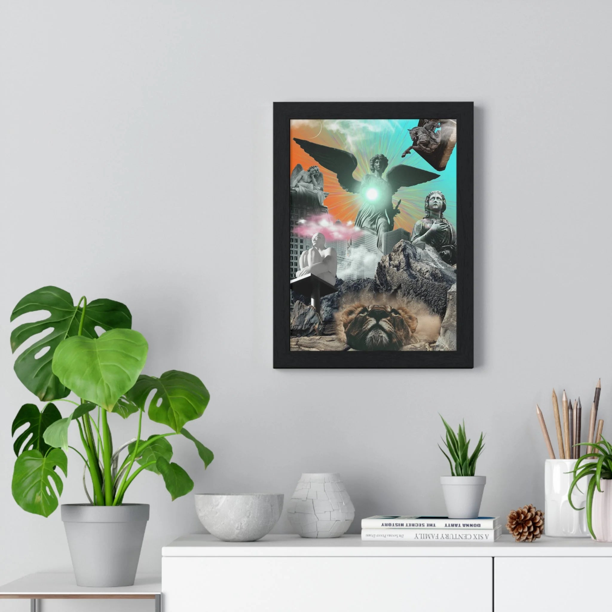Buy The Best By Artsulli x Color Printify - Vertical Framed Poster - 2025